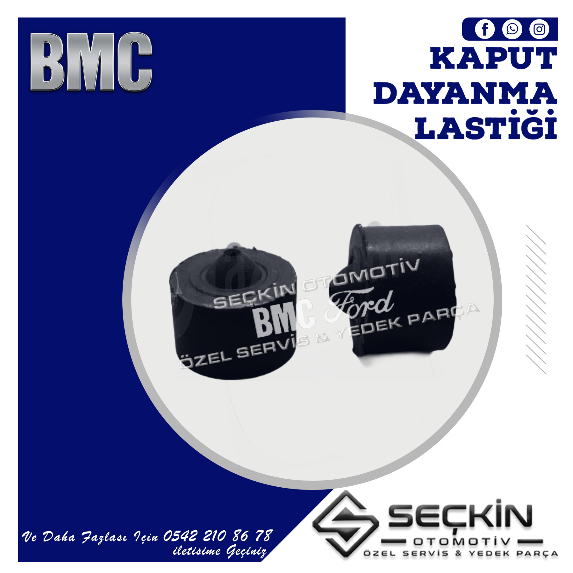 BMC TM 30 KAPUT DAYANMA LASTİĞİ