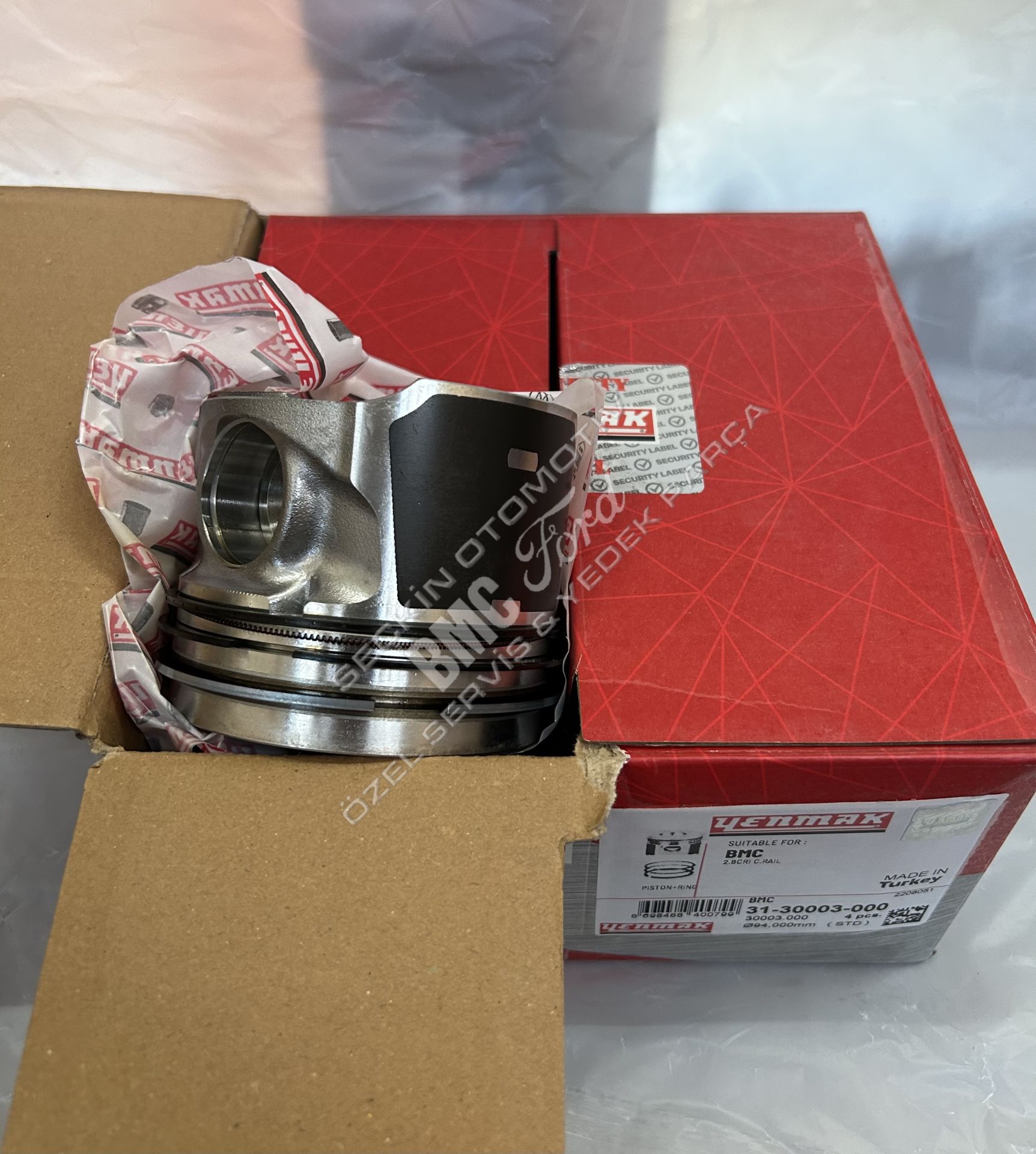 Bmc Megastar Piston Segman Takımı