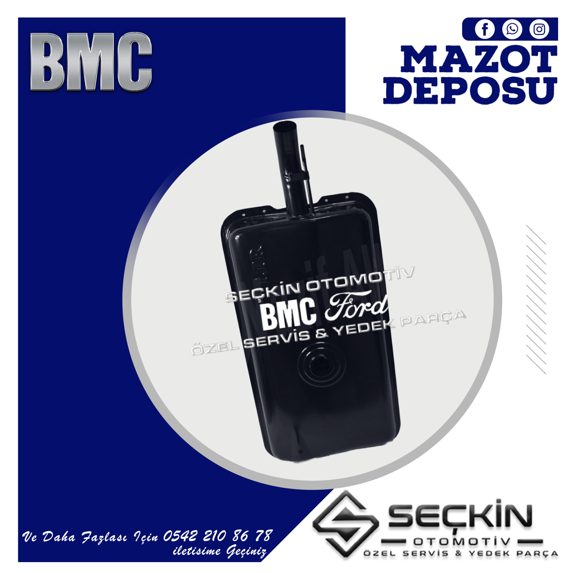 BMC TM 30 MAZOT DEPOSU