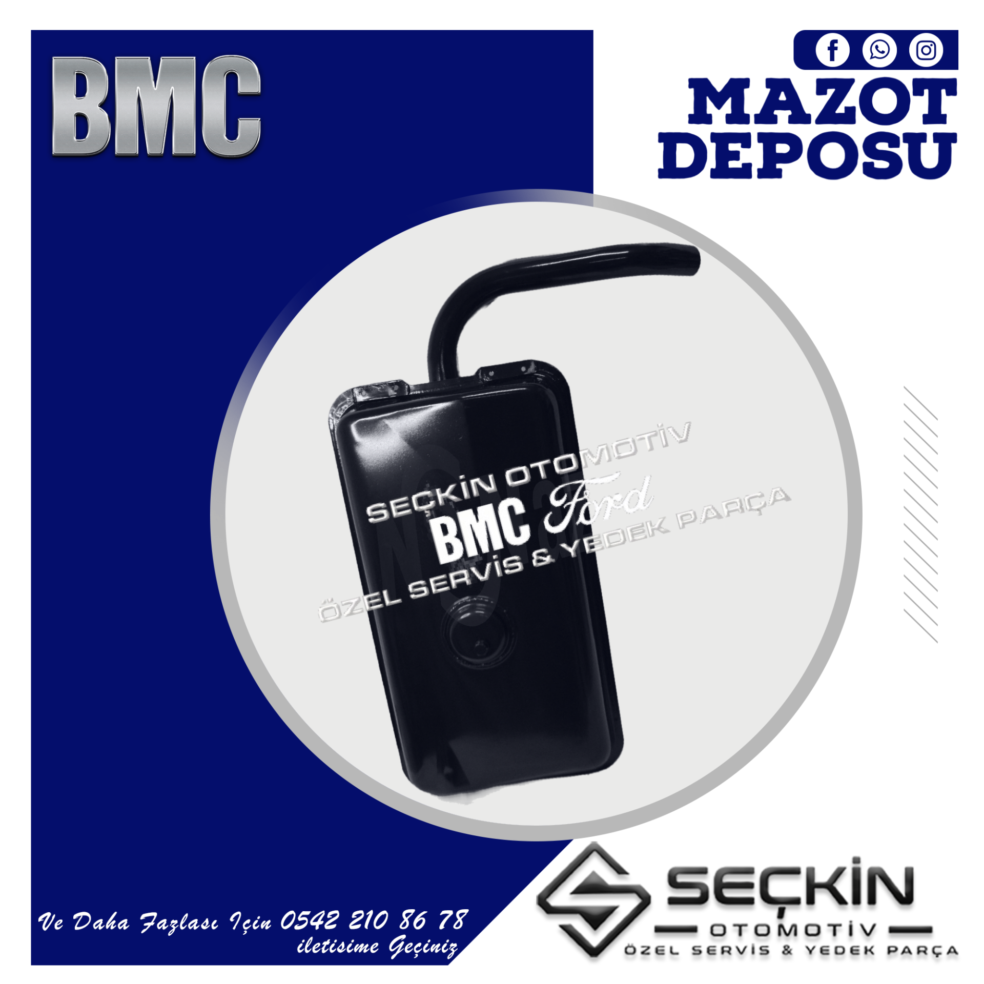 BMC LEVEND TDİ 80 MAZOT DEPOSU - LEVEND 60 - LEVEND 100