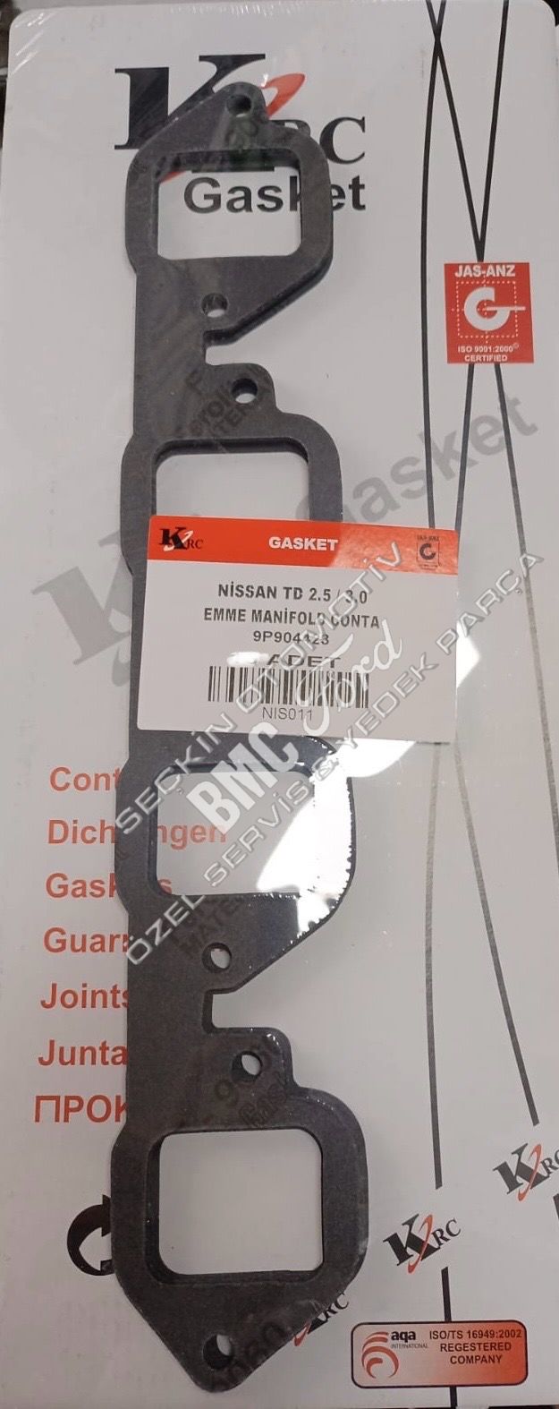 Bmc Levend 3.0 Mds Egzoz Manifold Conta Klingrit - 2.5 Nissan - BD 30