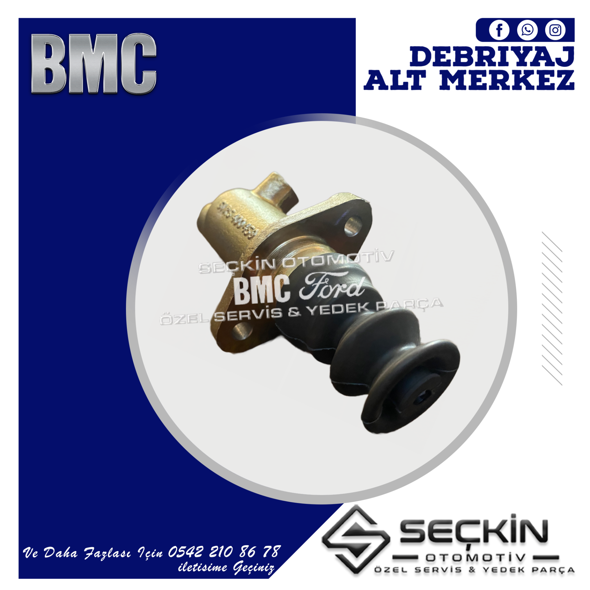 Bmc Tm 30 Debriyaj Alt Merkez Pik