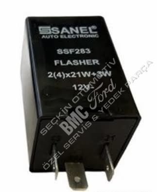 Bmc Sinyal Flaşörü - Sanel SSF283 3 Uçlu 12V Flaşör