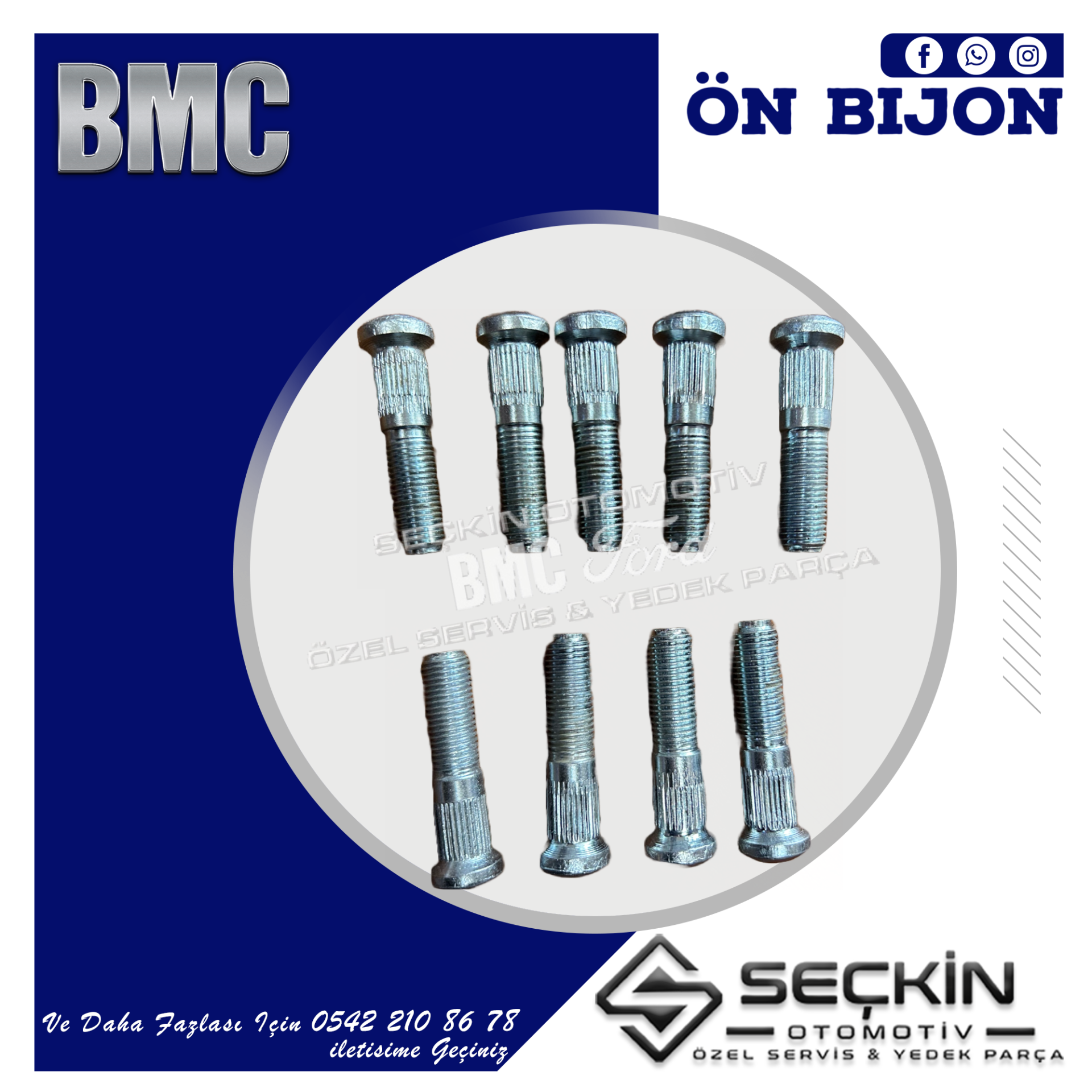 BMC TM 30 ÖN BİJON SAPLAMASI