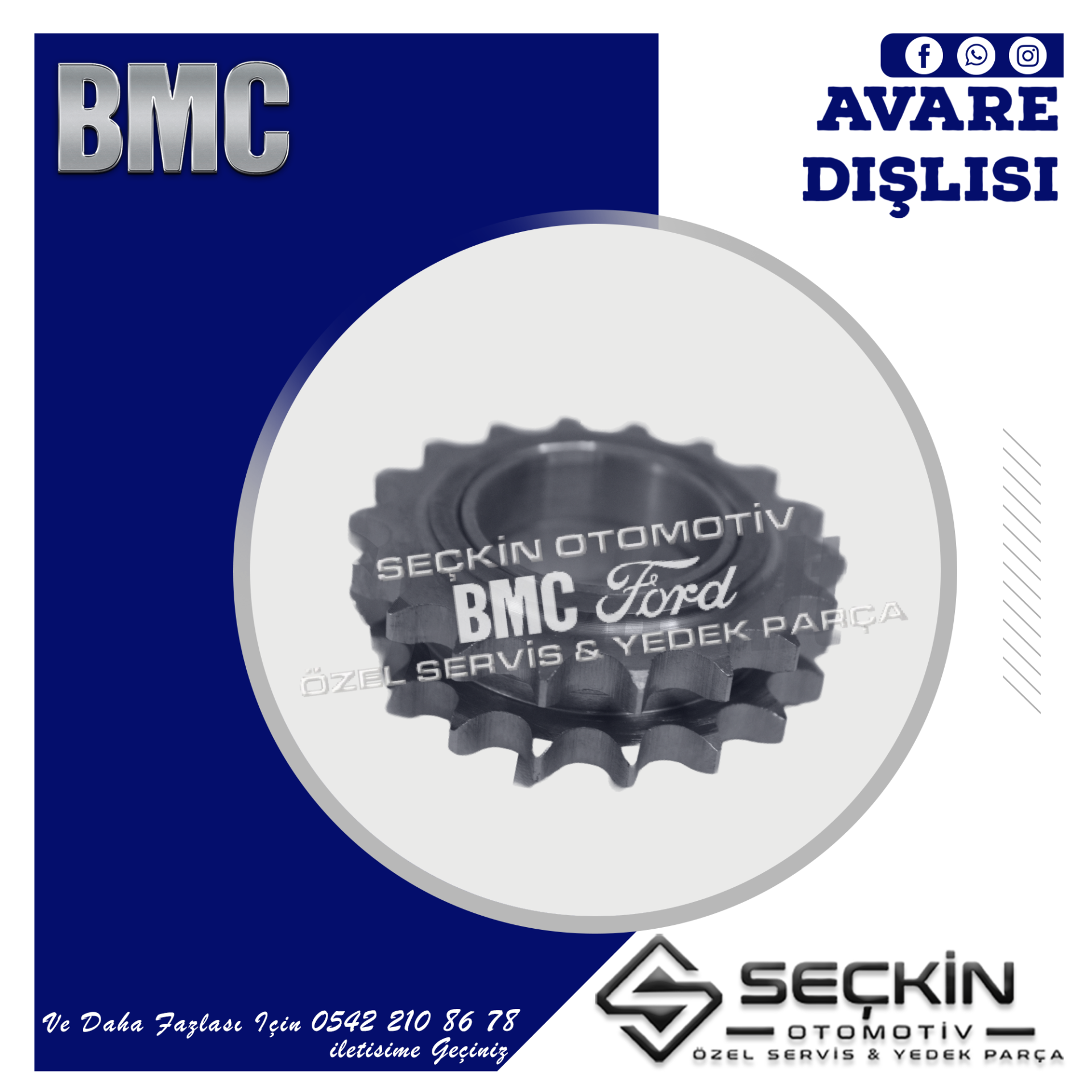 BMC TM 30 AVARE DİŞLİSİ