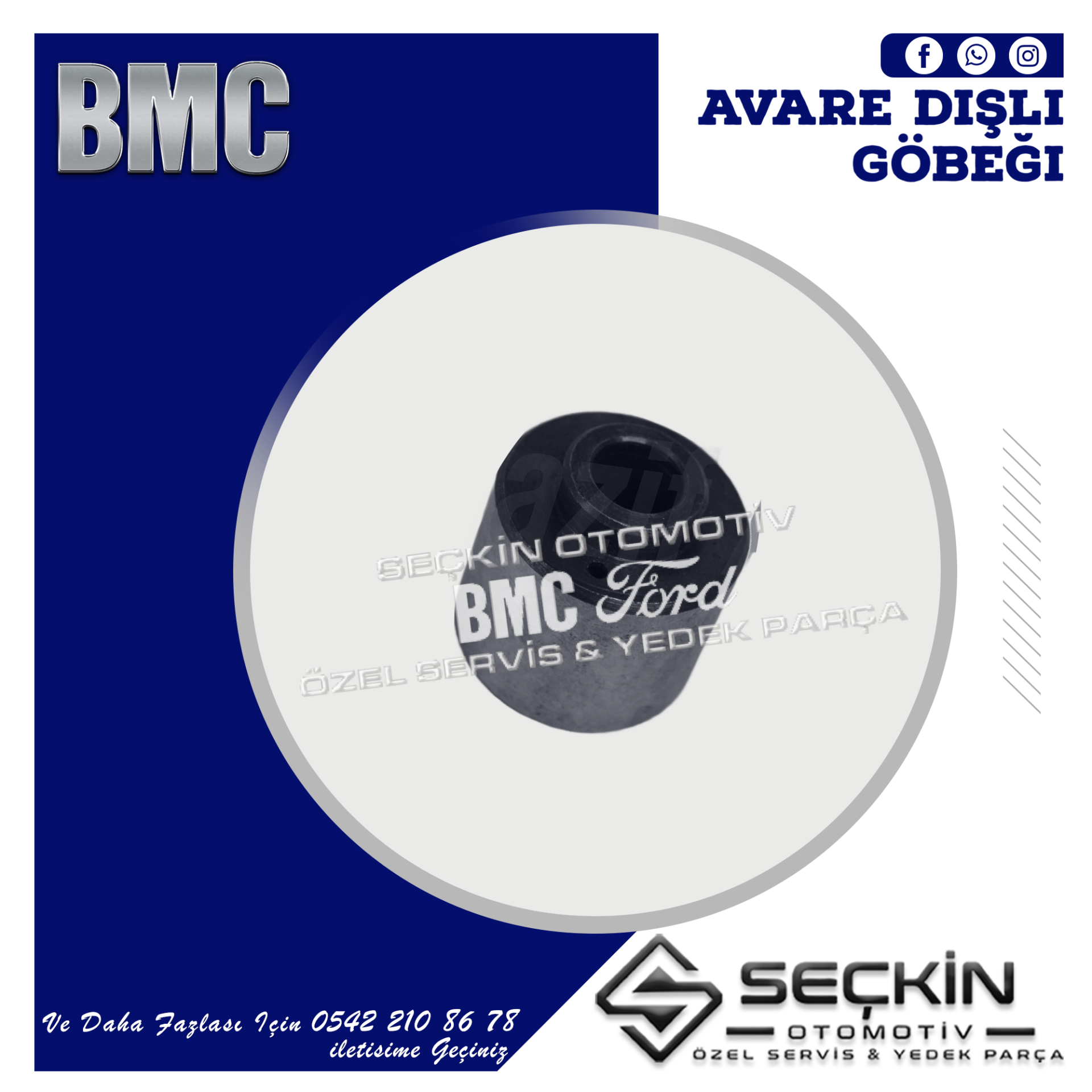 BMC TM 30 AVARE DİŞLİ GÖBEĞİ