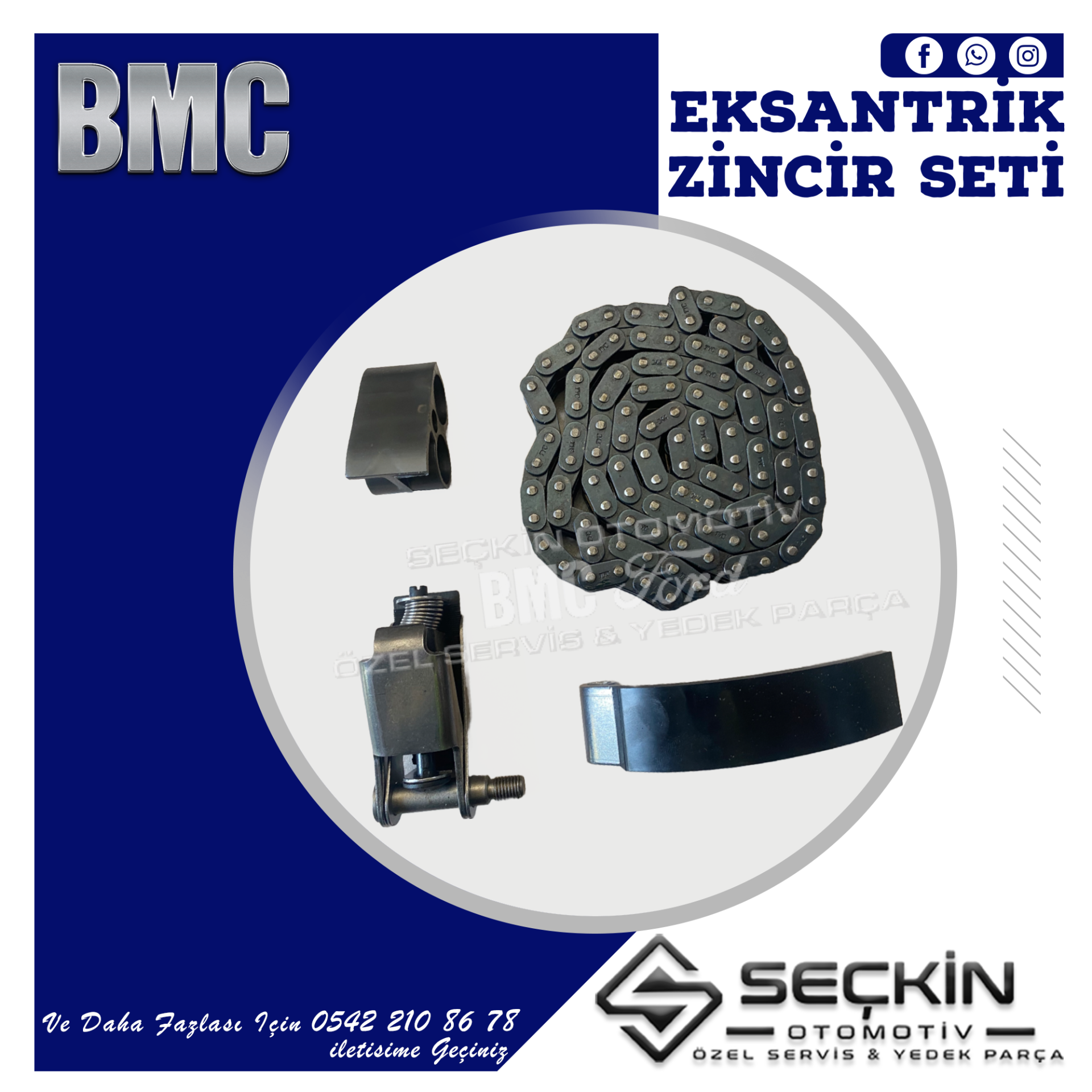 Bmc Tm 30 Eksantri̇k Zi̇nci̇r Set Renold Zi̇nci̇rli̇ El Bomba Ti̇p