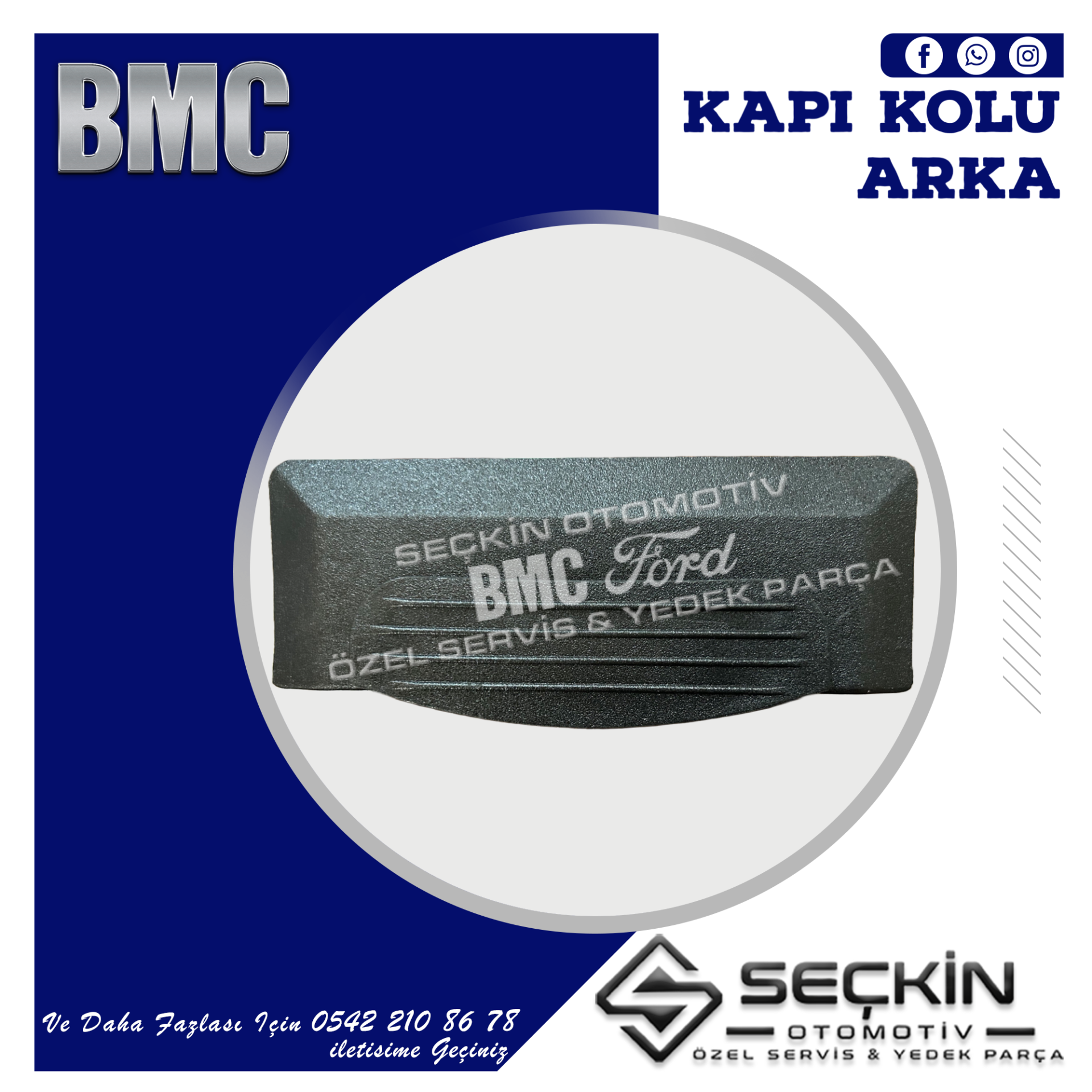 BMC MEGASTAR KAPI KOLU PANELVAN ARKA