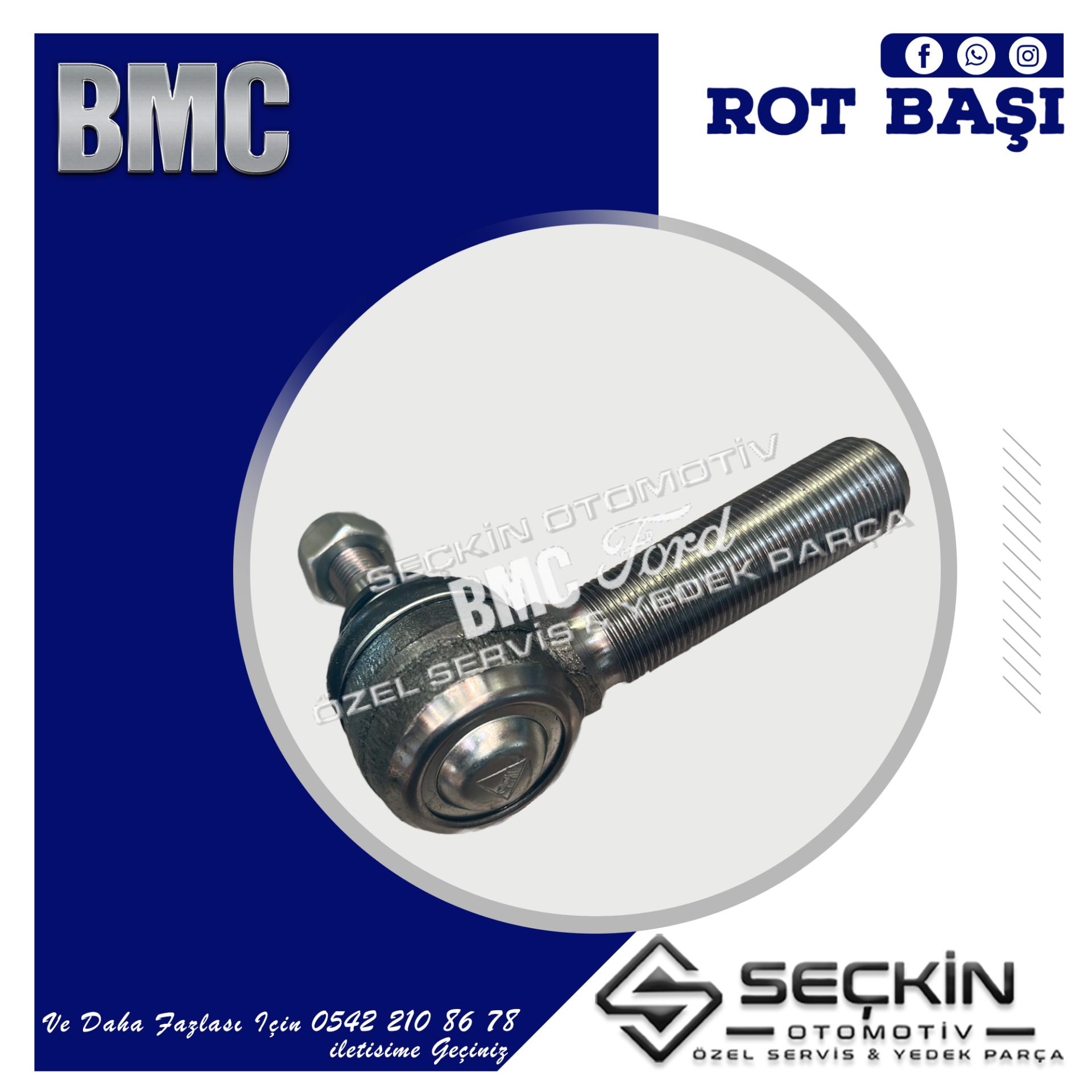 Bmc Levend Rot Başı Sol Diş