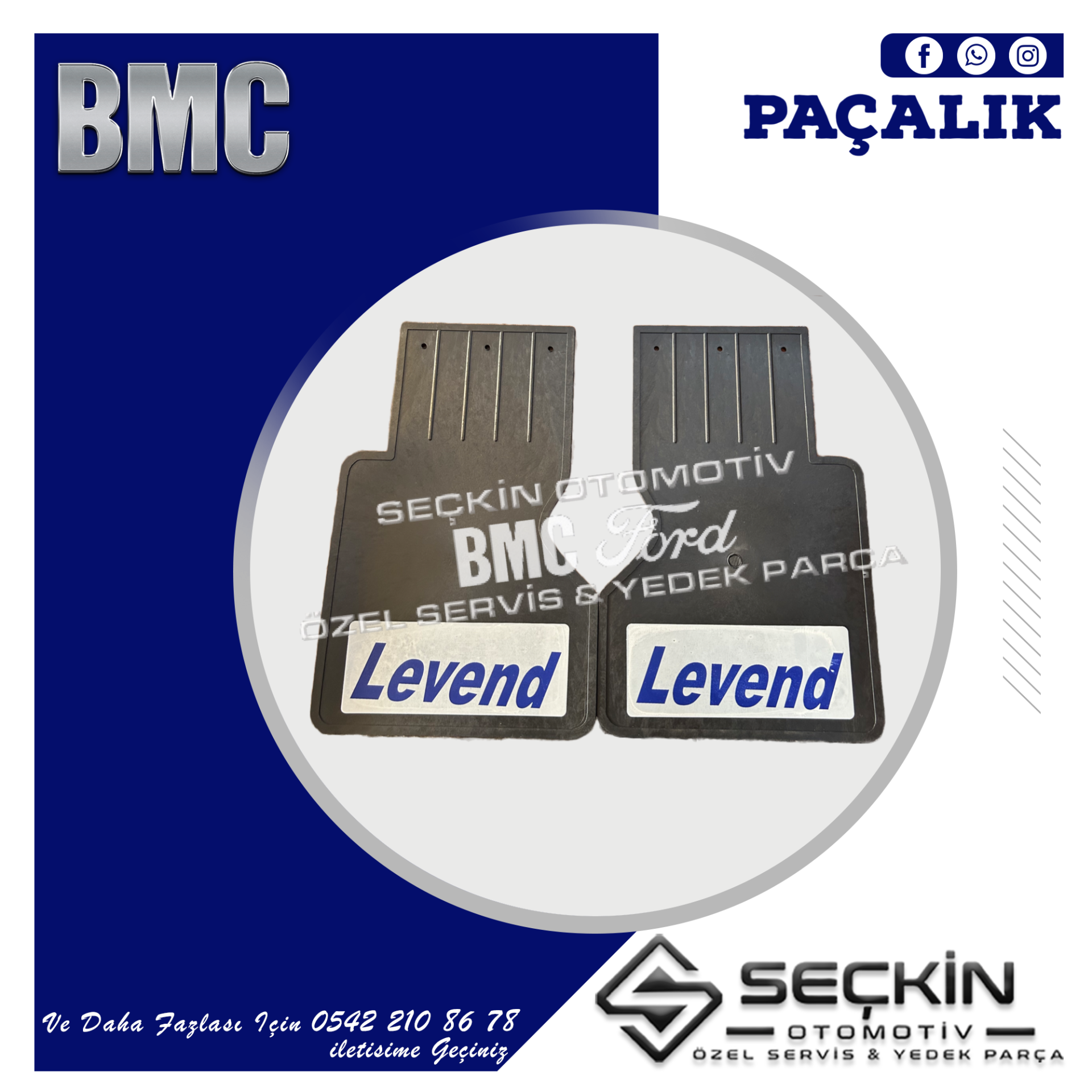 BMC TM 30 PAÇALIK TAKIMI 5 VİTES MAVİ