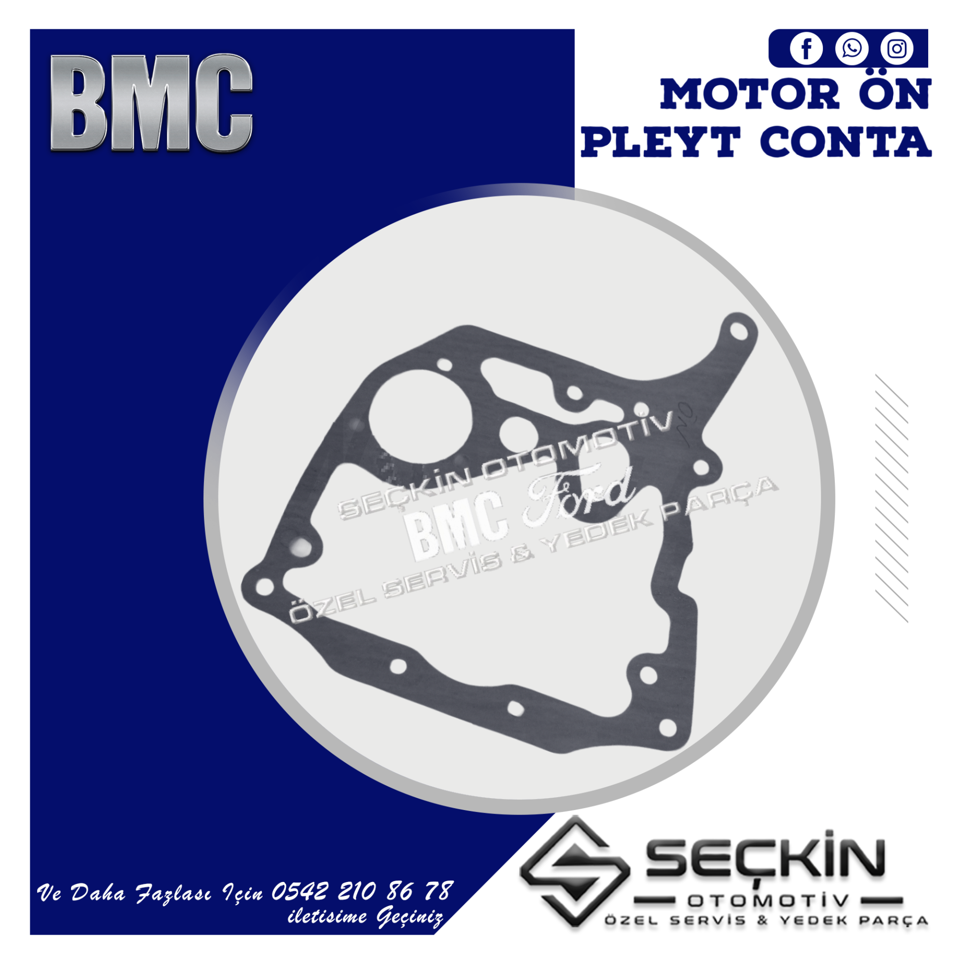 BMC TM 30 MOTOR ÖN PLEYT CONTA