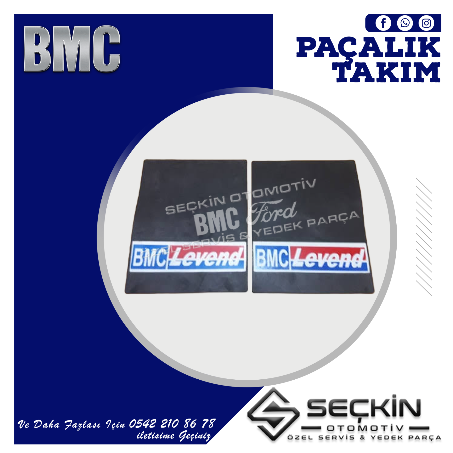 BMC LEVEND 3.0 MDS PAÇALIK TAKIMI ARKA