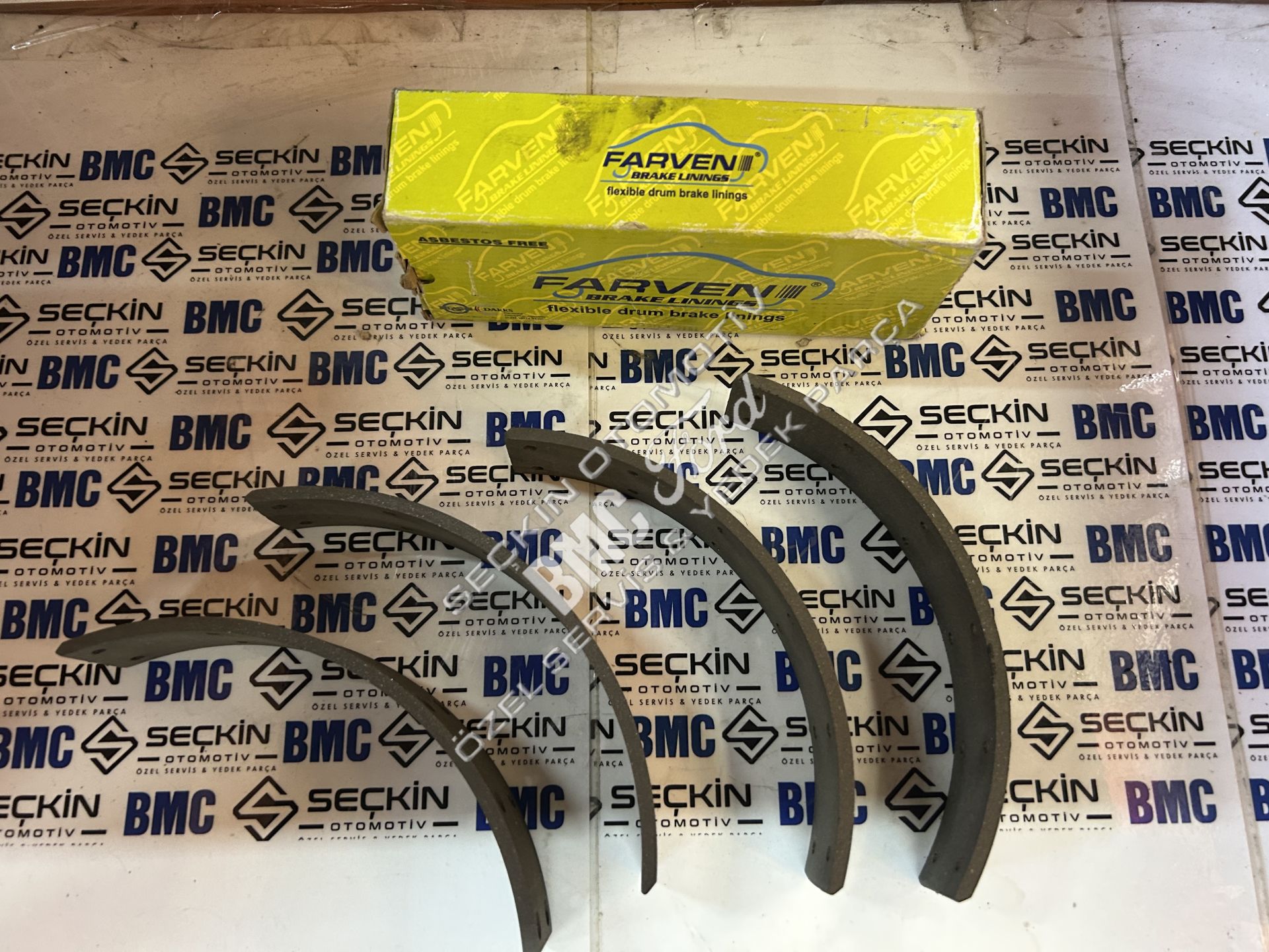 Bmc Tm 30 Arka Balata Takımı Eski Model Çıplak 5 Mm