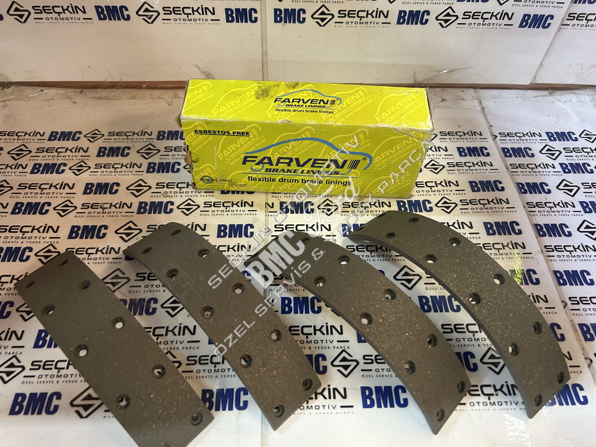 Bmc Tm 30 Arka Balata Takımı Eski Model Çıplak 6 Mm