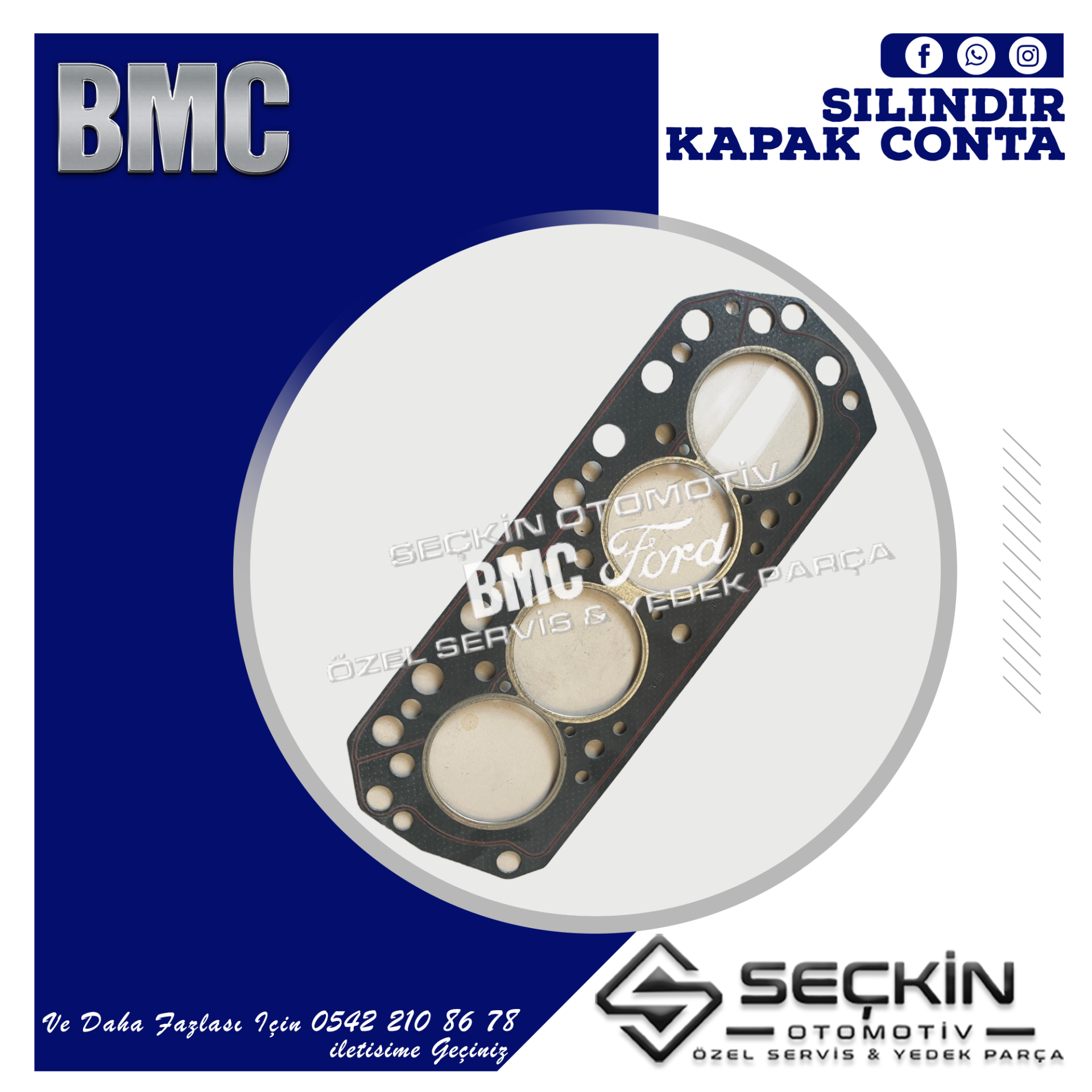 BMC LEVEND TDİ 80 SİLİNDİR KAPAK CONTASI