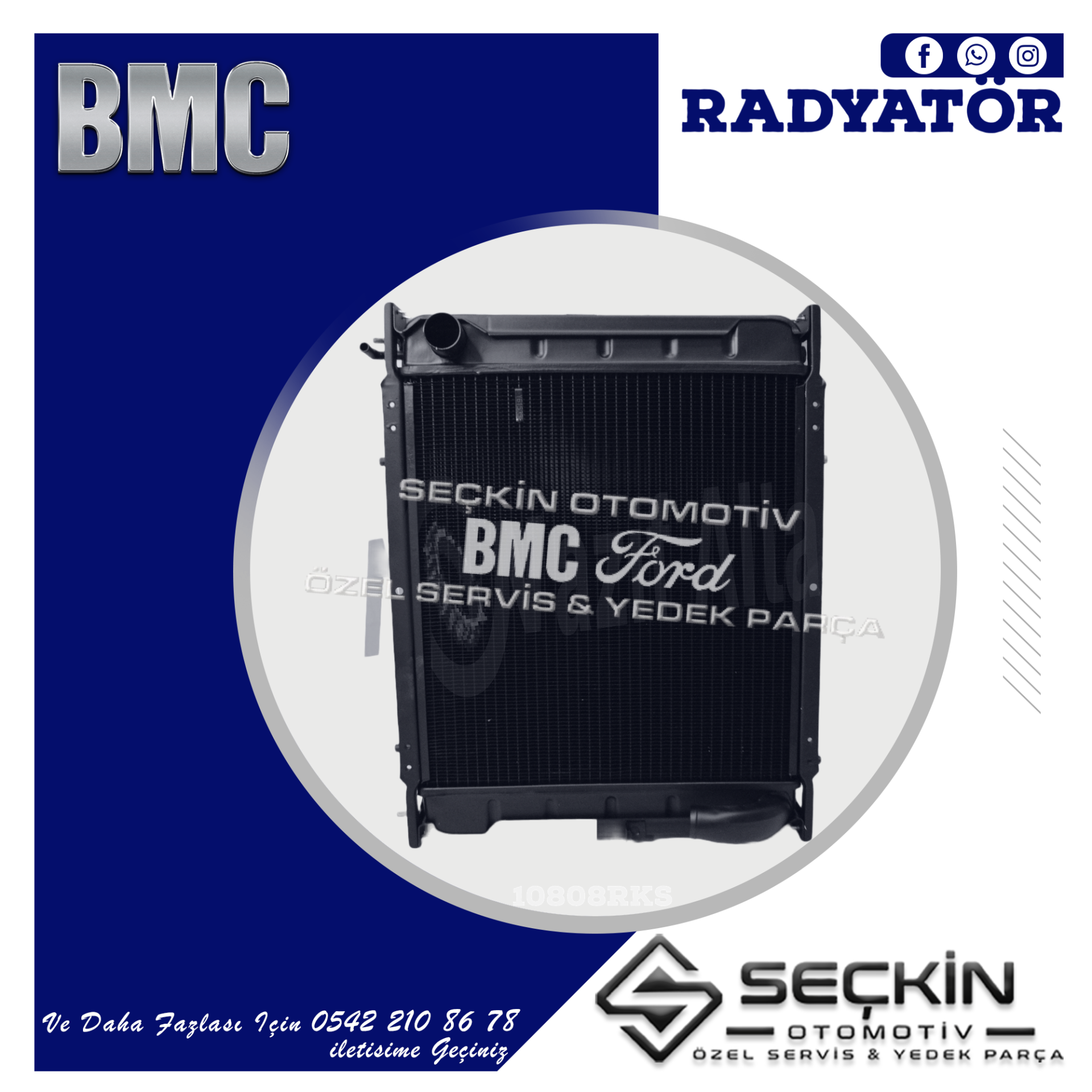 BMC LEVEND TDİ 80 RADYATÖR