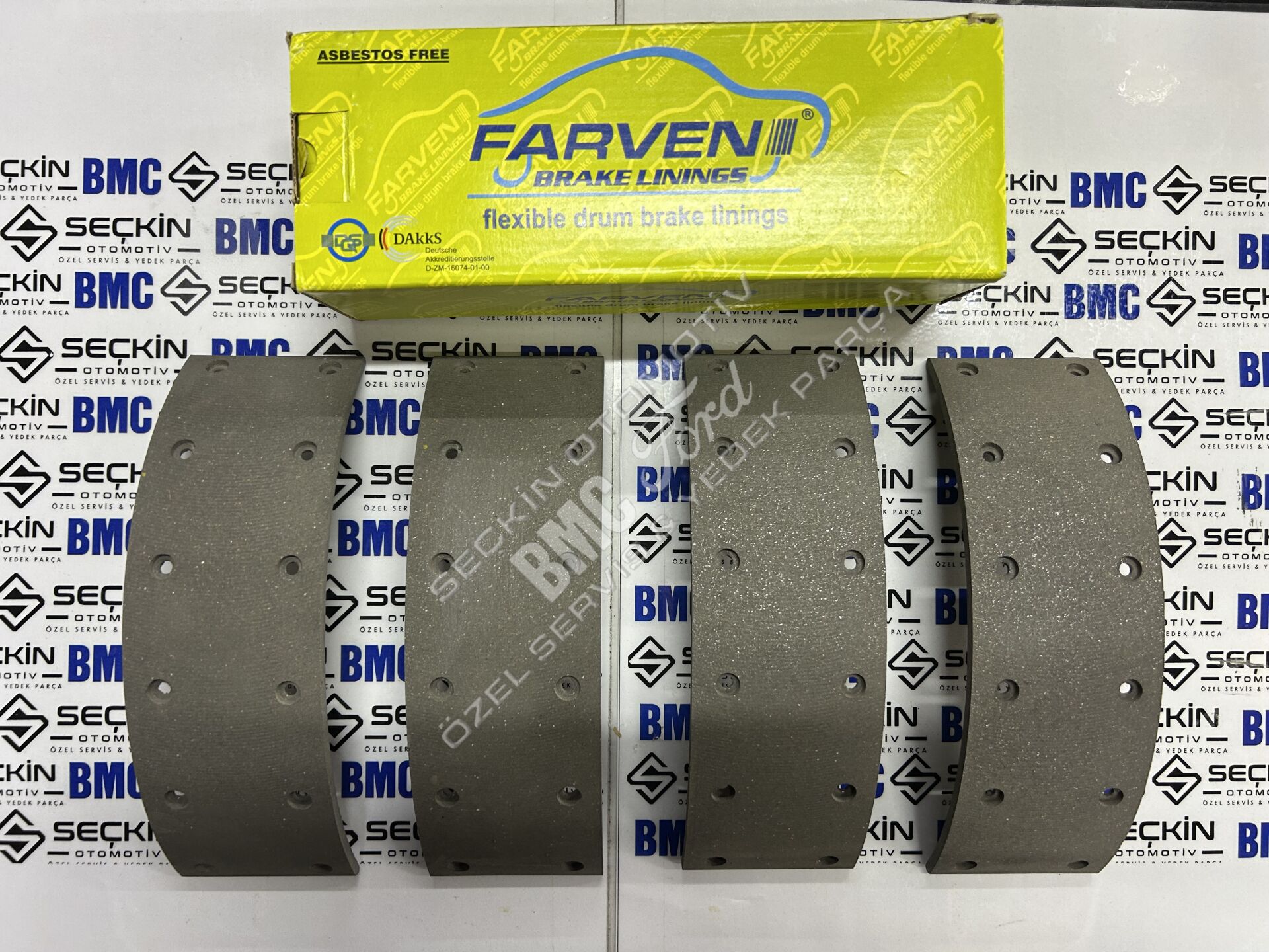 BMC TM 30 ÖN FREN BALATA TAKIMI ESKİ MODEL ÇIPLAK 5 MM