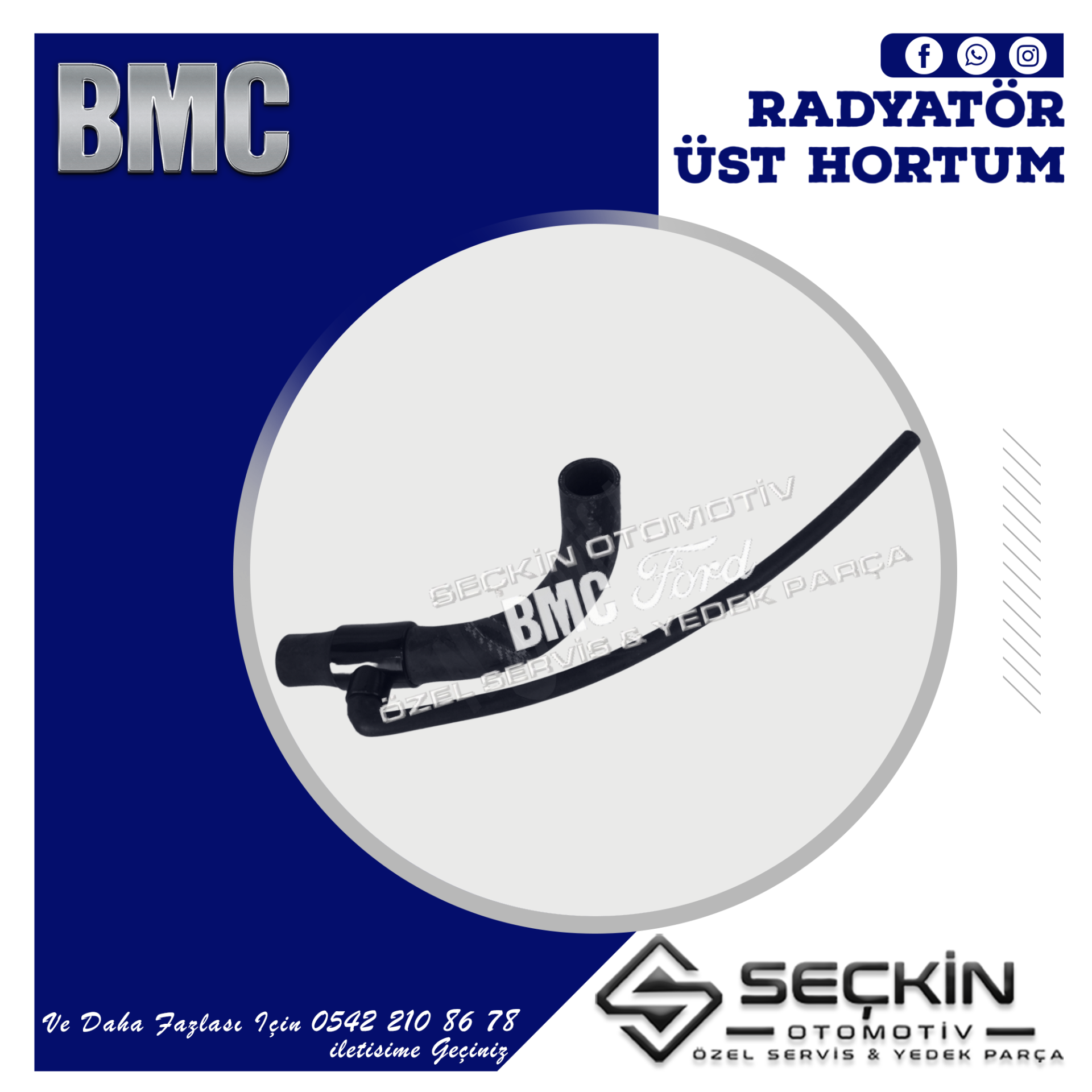 BMC LEVEND 100 RADYATÖR ÜST HORTUM