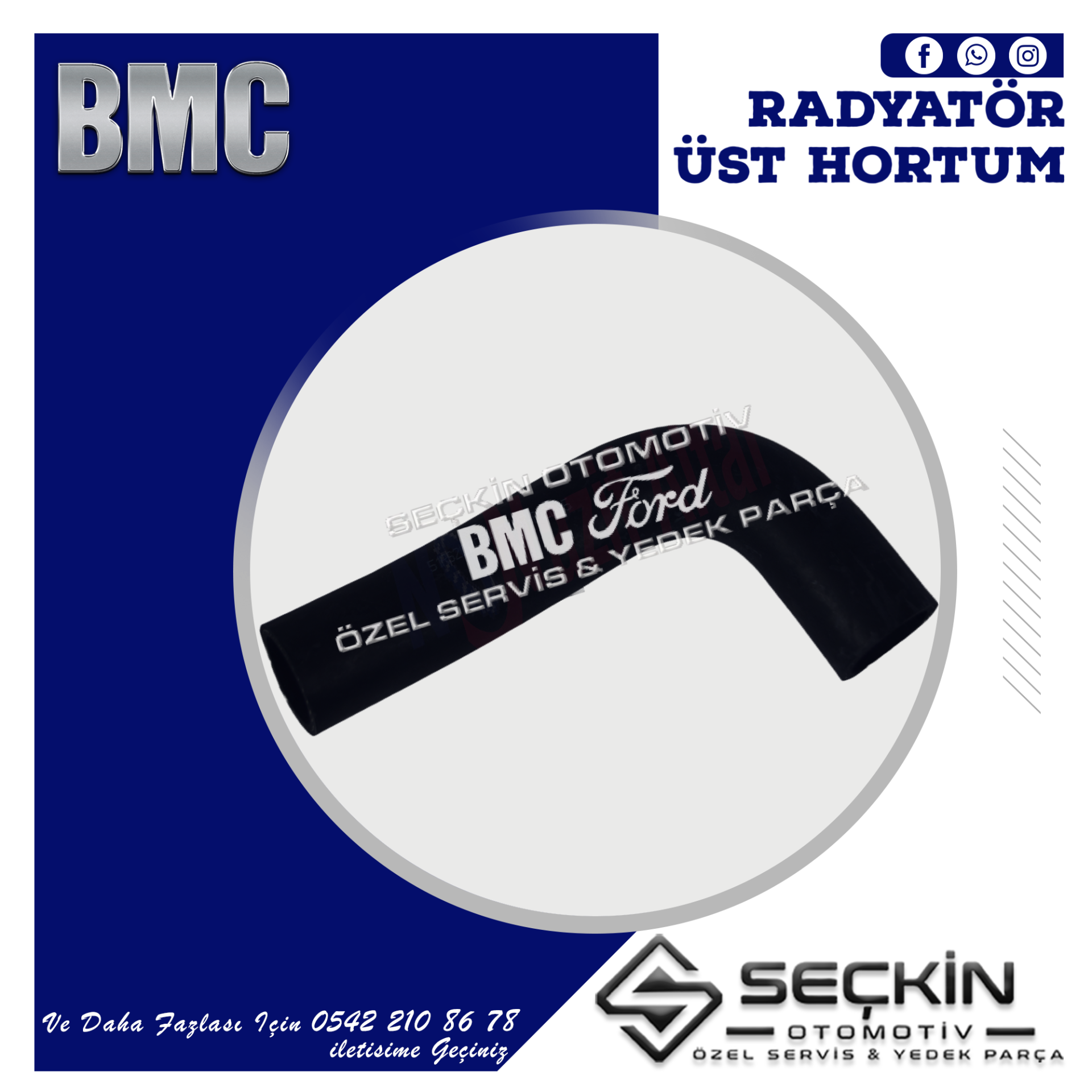 BMC LEVEND TDİ 80 RADYATÖR ÜST HORTUM GİRİŞ