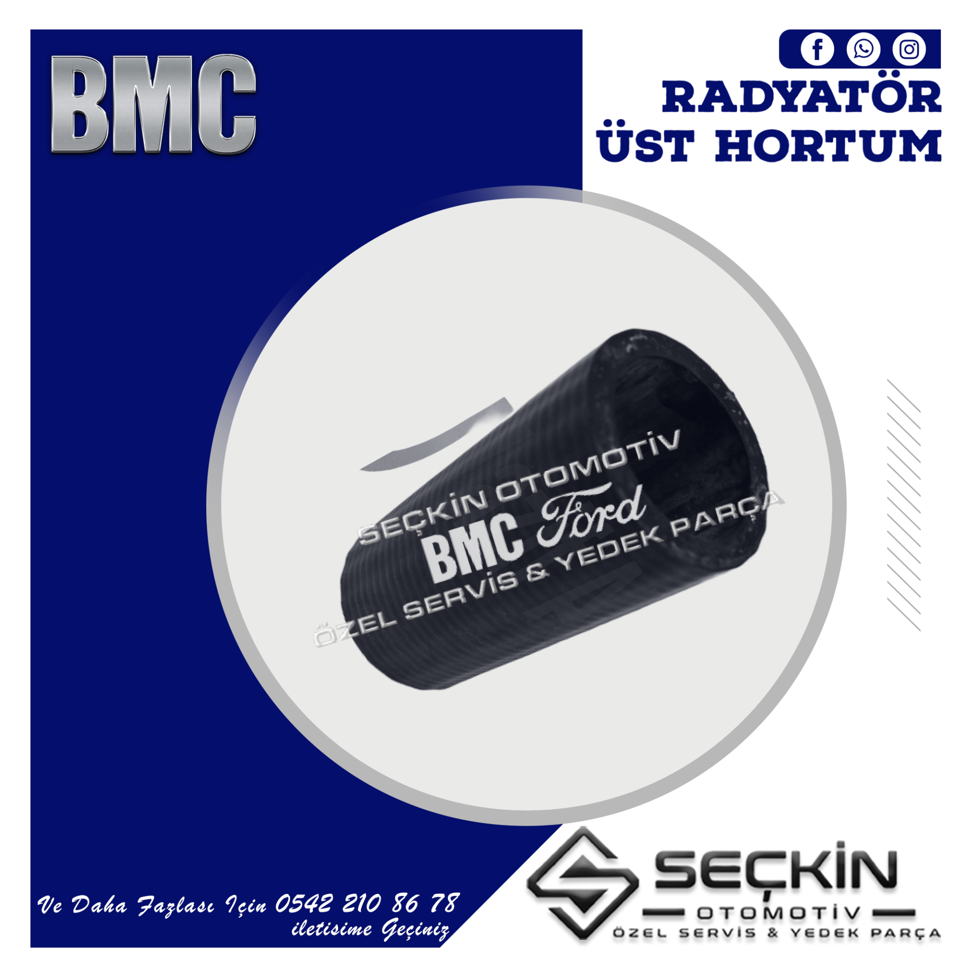 BMC LEVEND TDİ 80 RADYATÖR ÜST HORTUM ÇIKIŞ