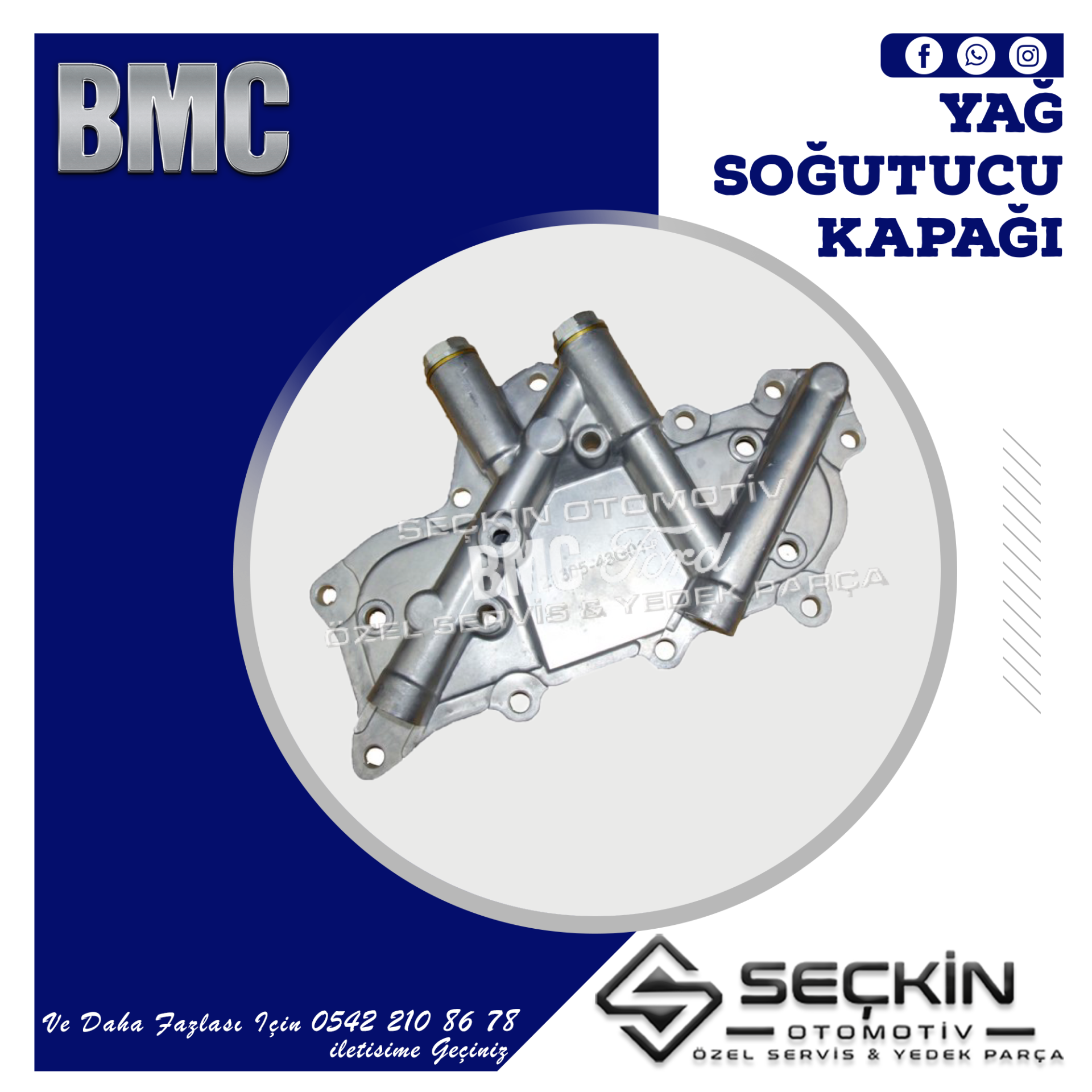 BMC LEVEND 3.0 MDS YAĞ SOĞUTUCU KAPAĞI - BD 30