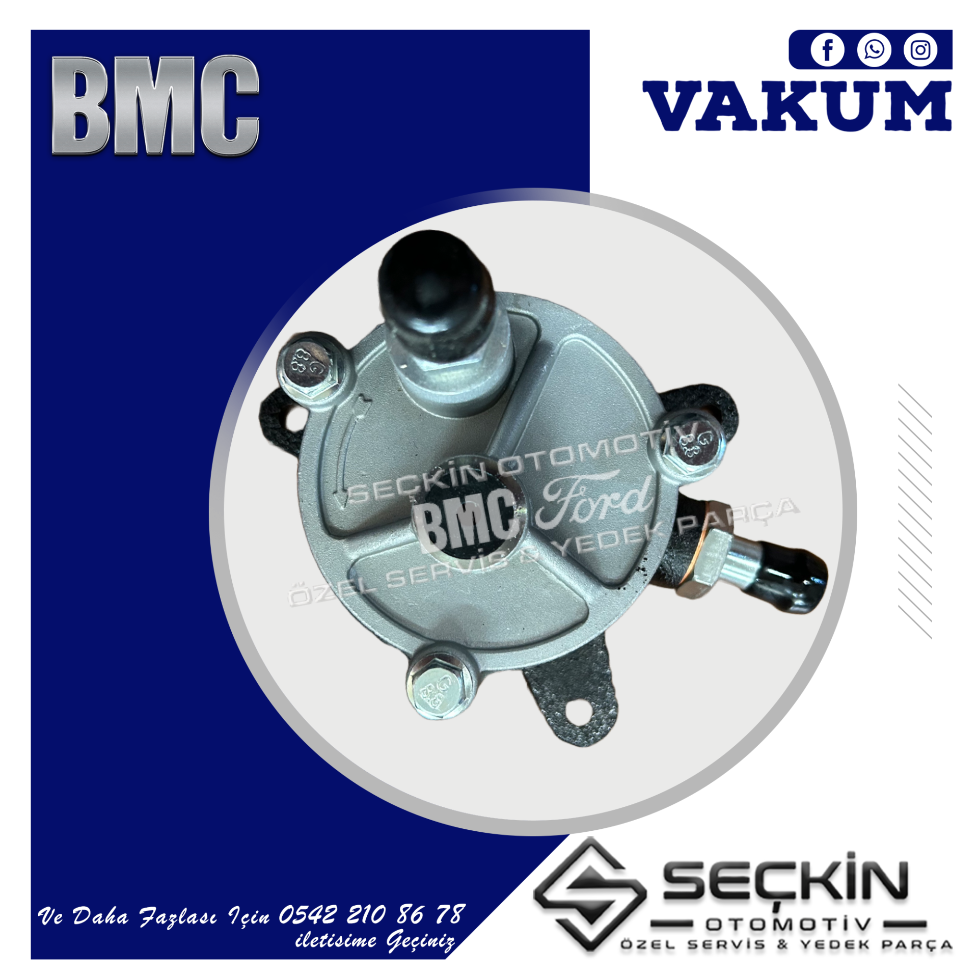 BMC LEVEND VAKUM ALTERNATÖR YENİ MODEL