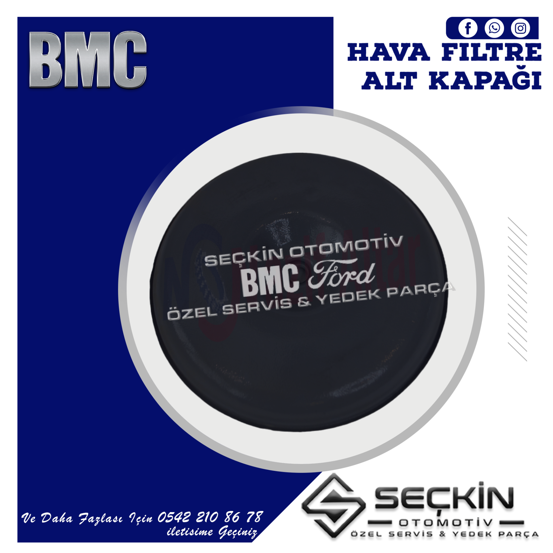 BMC LEVEND TDİ 80 HAVA FİLTRE ALT KAPAĞI - LEVEND 100