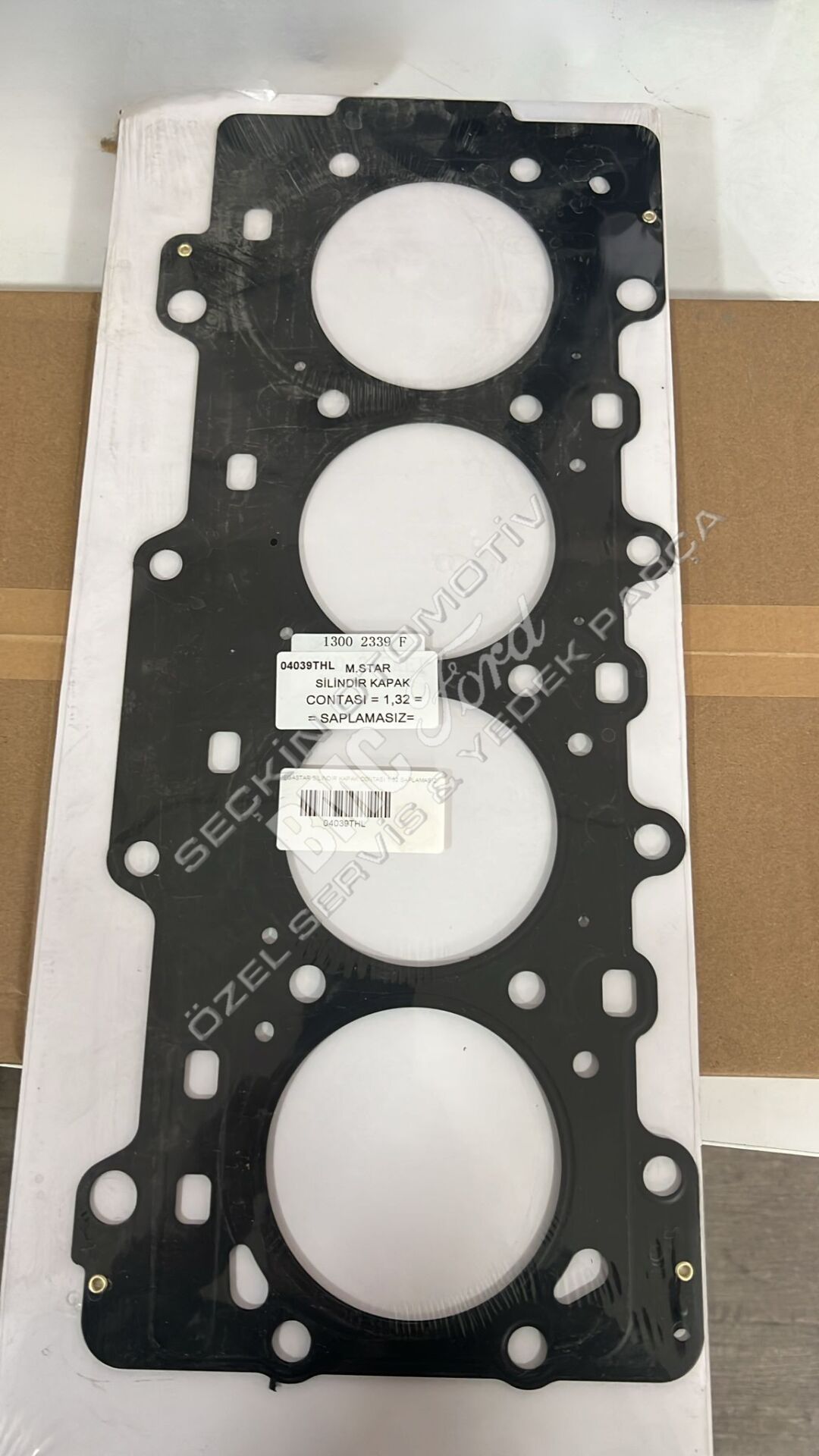 BMC MEGASTAR SİLİNDİR KAPAK CONTASI 1.32 SAPLAMASIZ