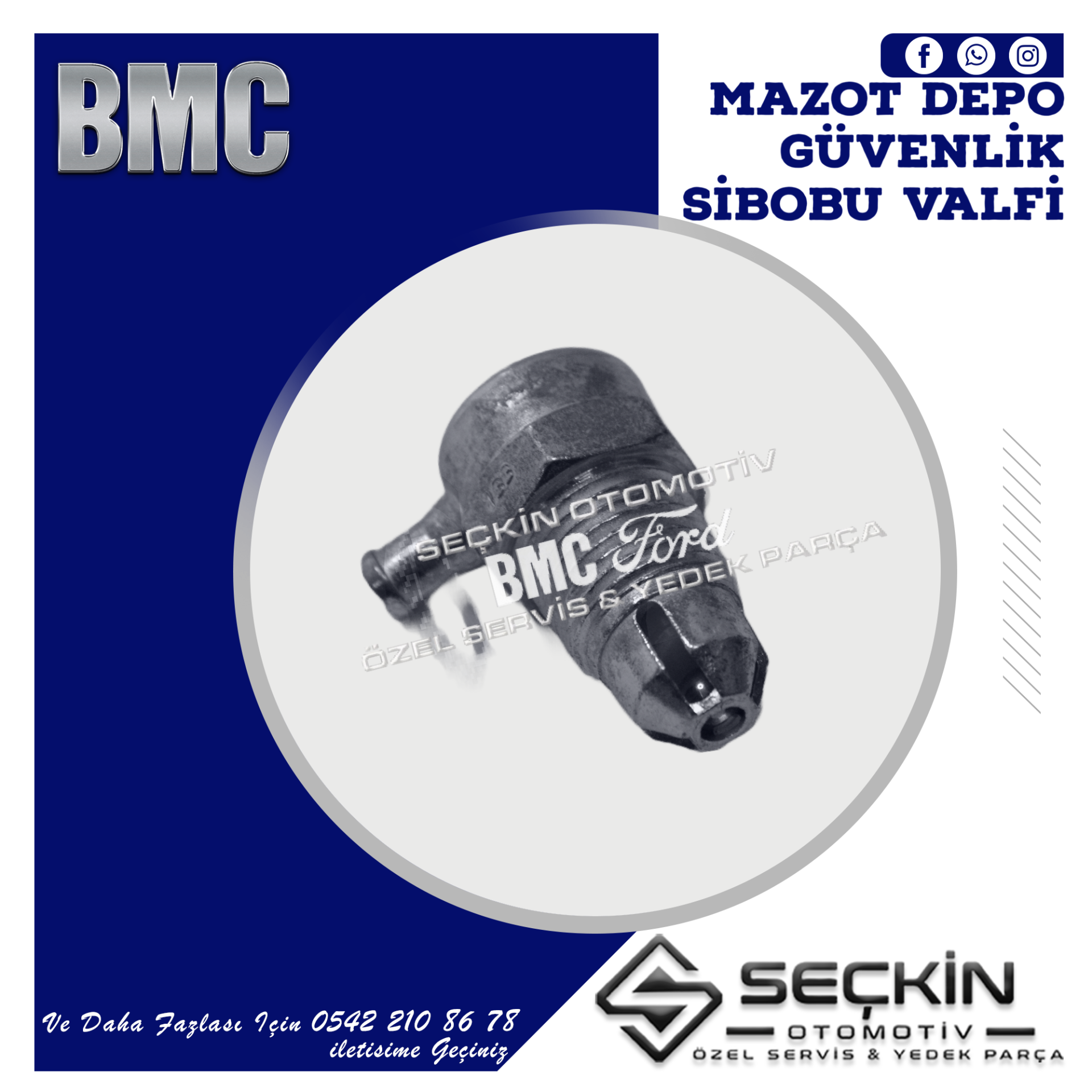 BMC LEVEND 3.0 MDS MAZOT DEPO GÜVENLİK SİBOBU VALFİ