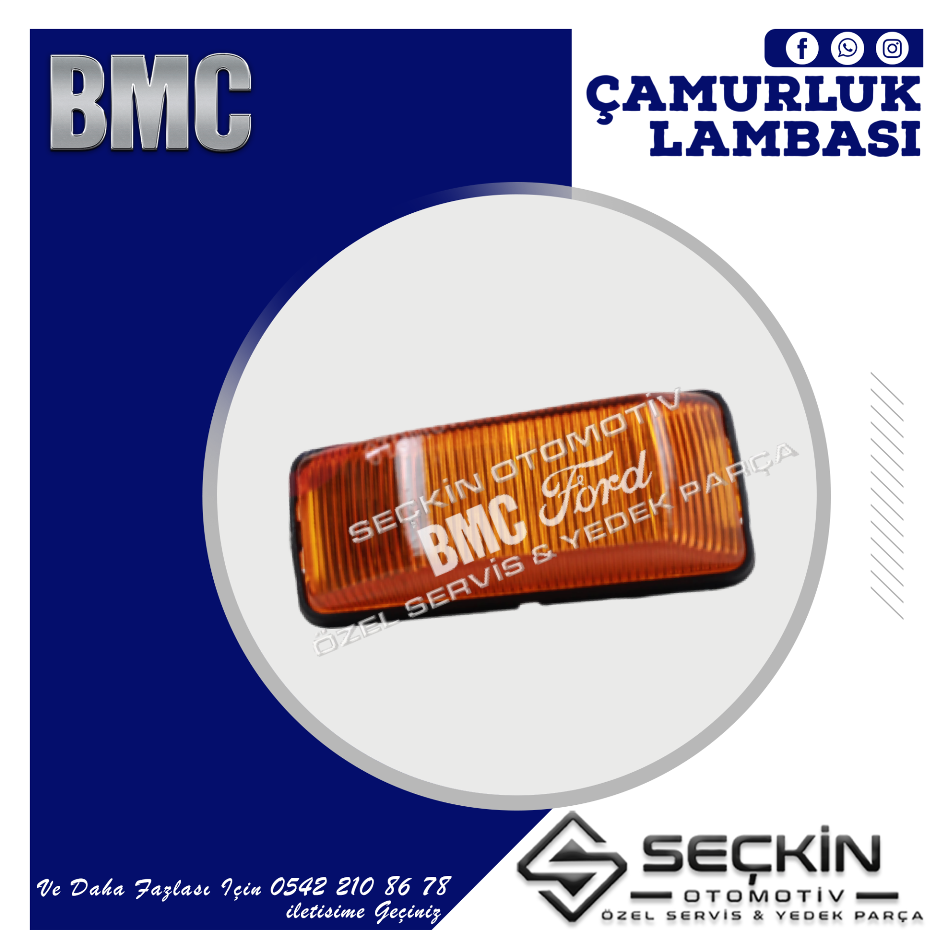 BMC TM 30 ÇAMURLUK LAMBASI