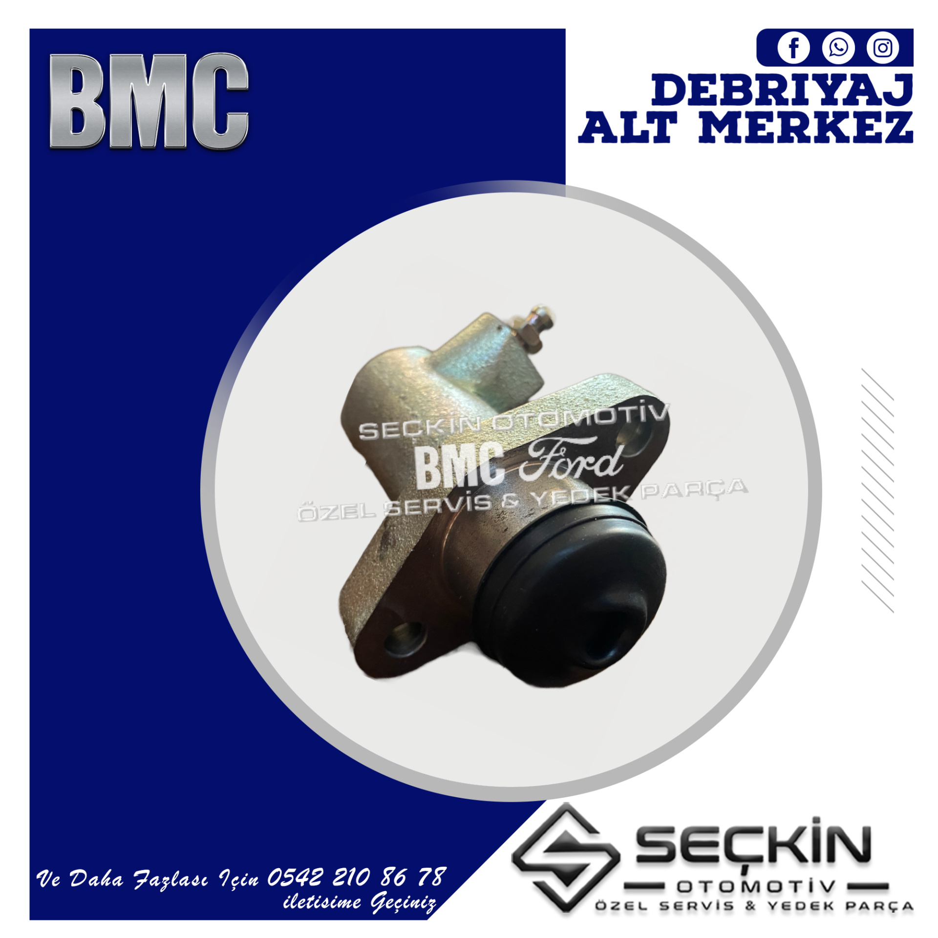 Bmc Levend 3.0 Mds Debriyaj Alt Merkez Pik