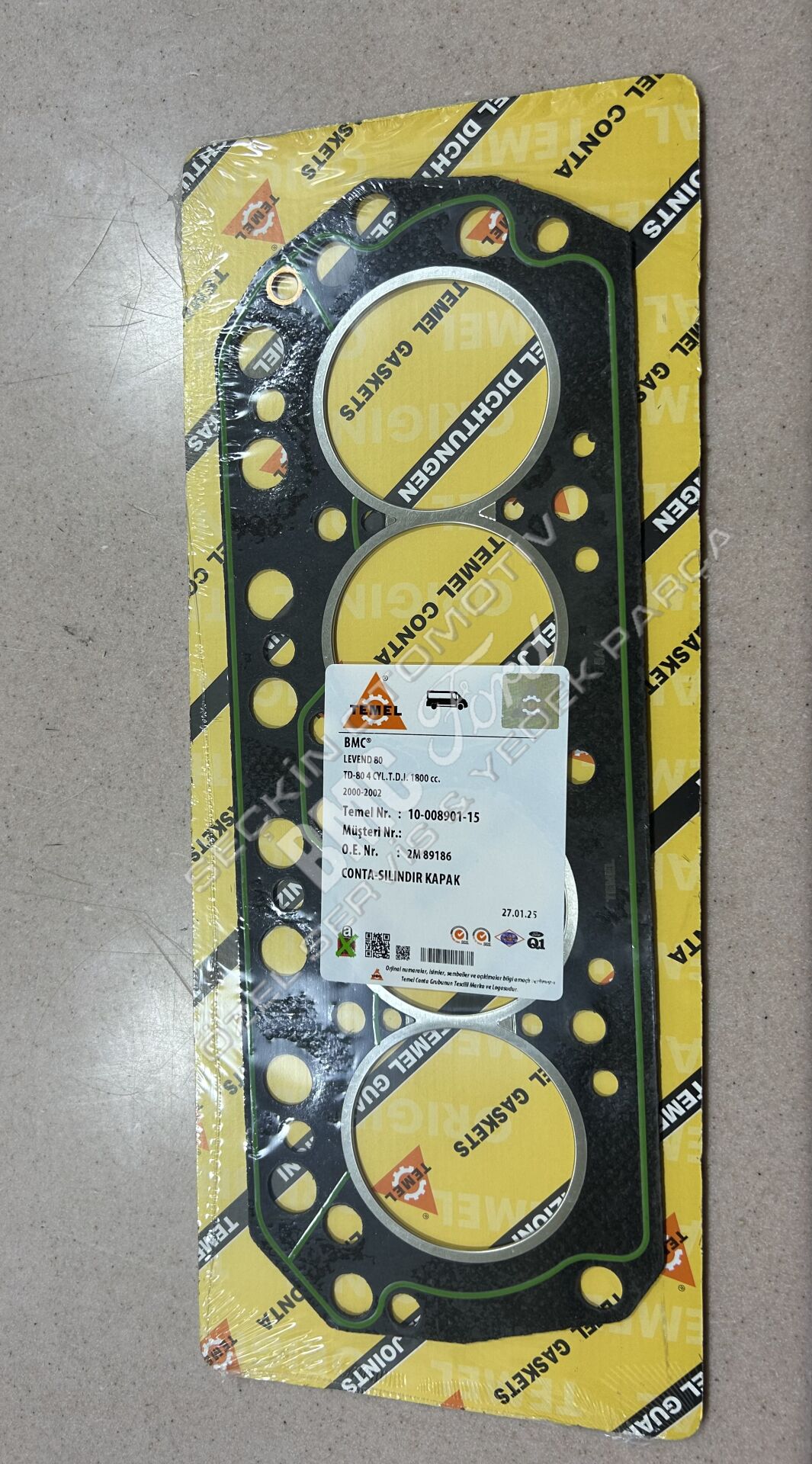 BMC LEVEND TDİ 80 SİLİNDİR KAPAK CONTASI