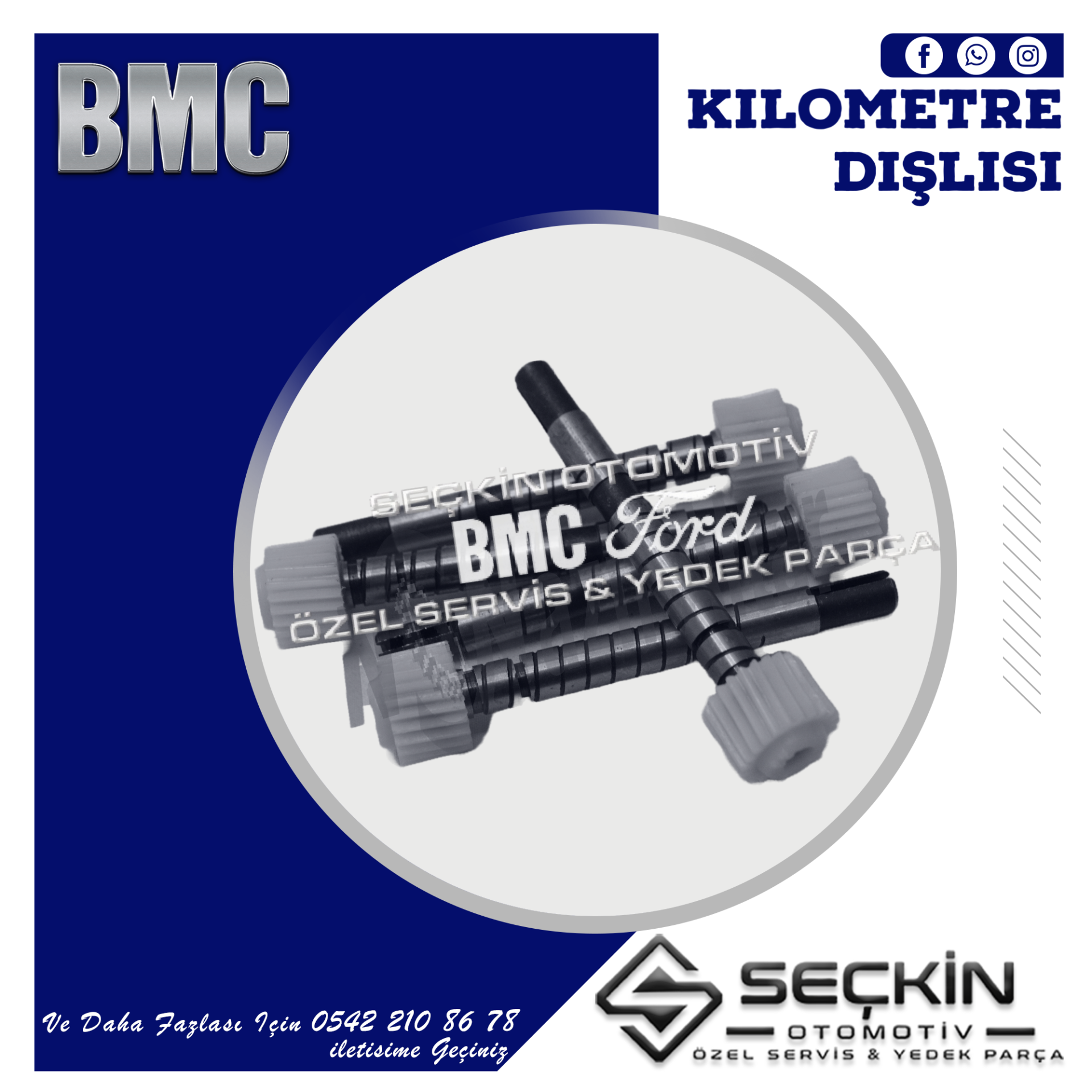 BMC LEVEND TDİ 80 A/15 KİLOMETRE DİŞLİSİ 24 DİŞ