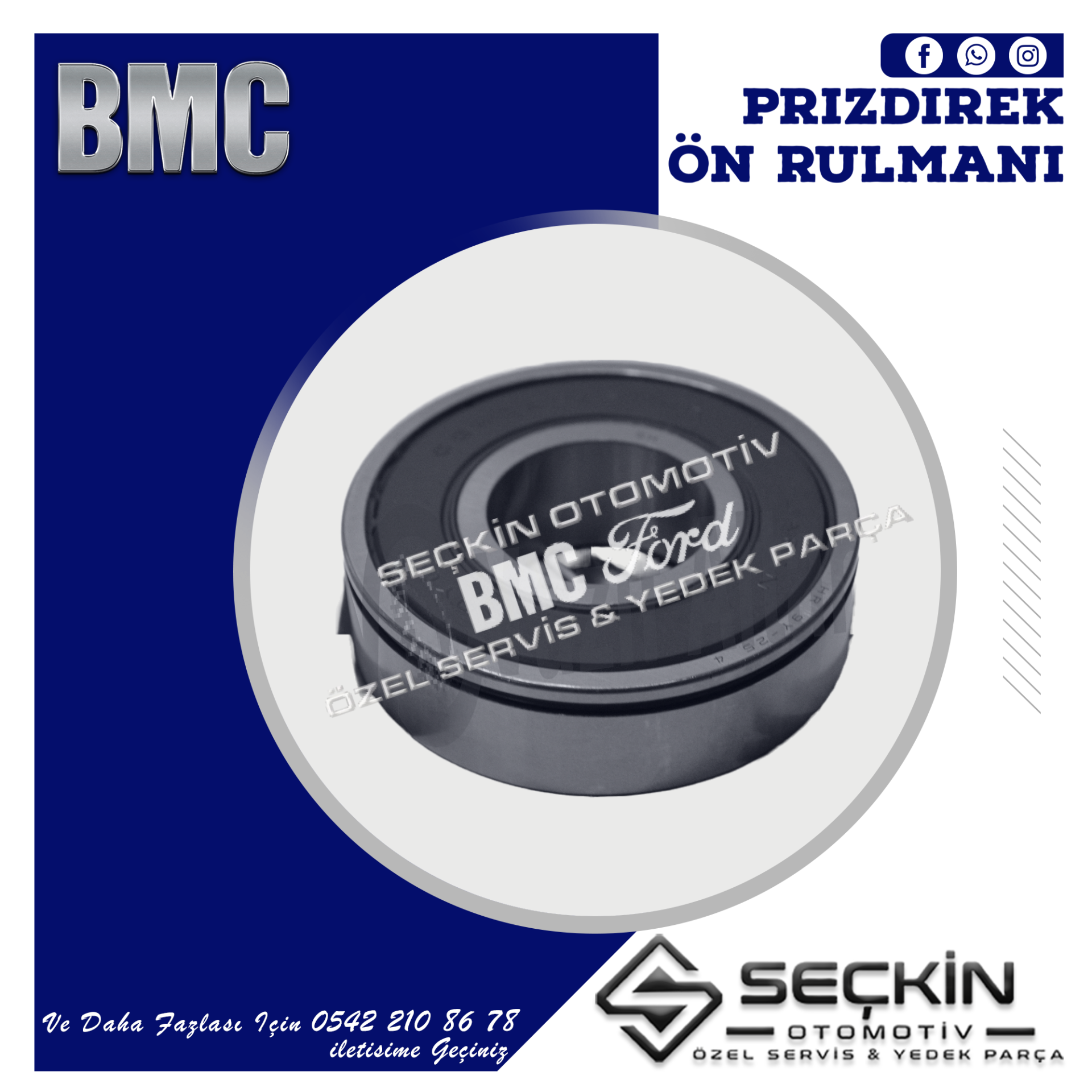 BMC LEVEND TDİ 80 A/15 PRİZDİREK ÖN RULMANI