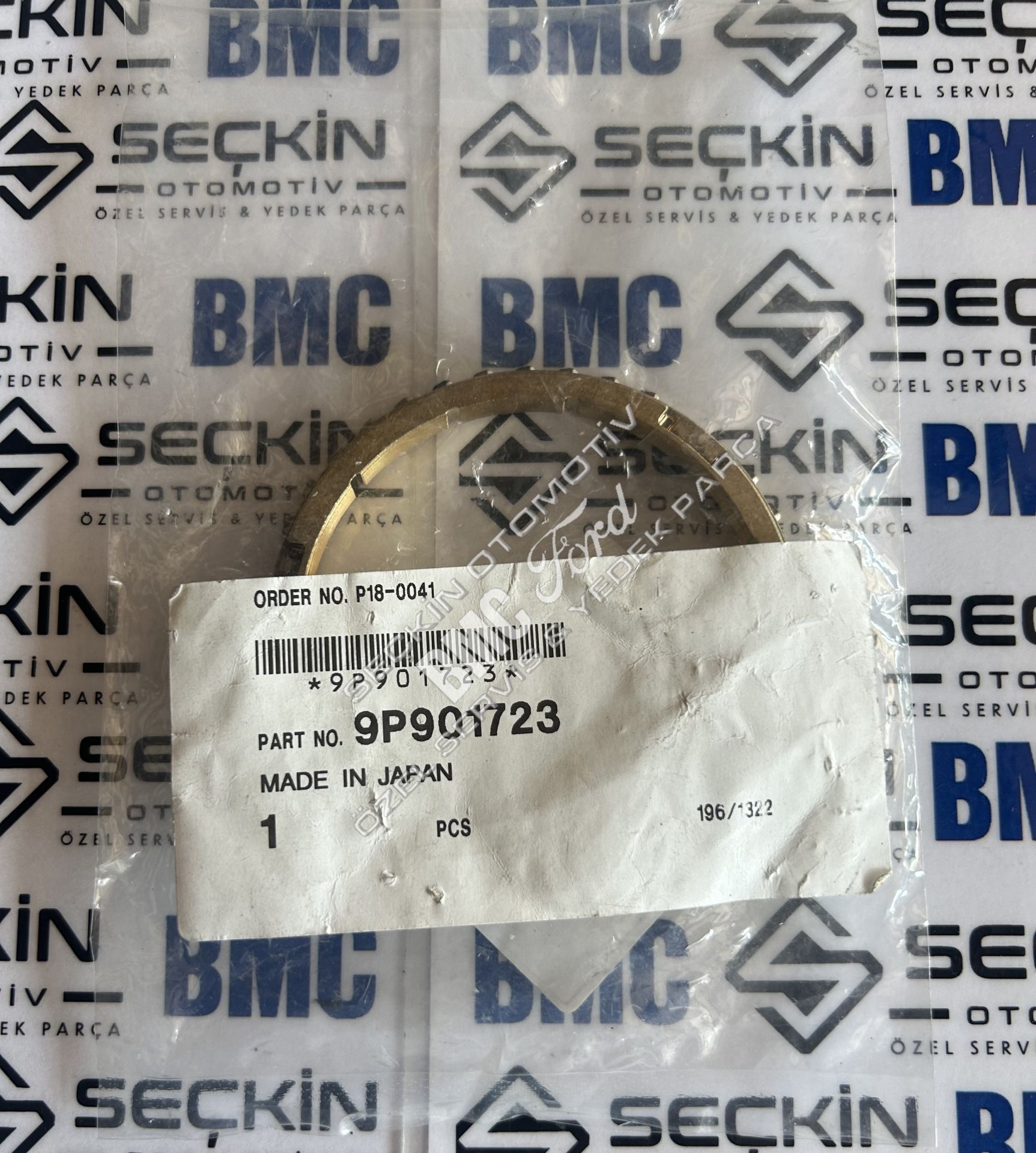 Bmc A/15 Sekromenç Halkası 9P901723 3.Vites Orijinal