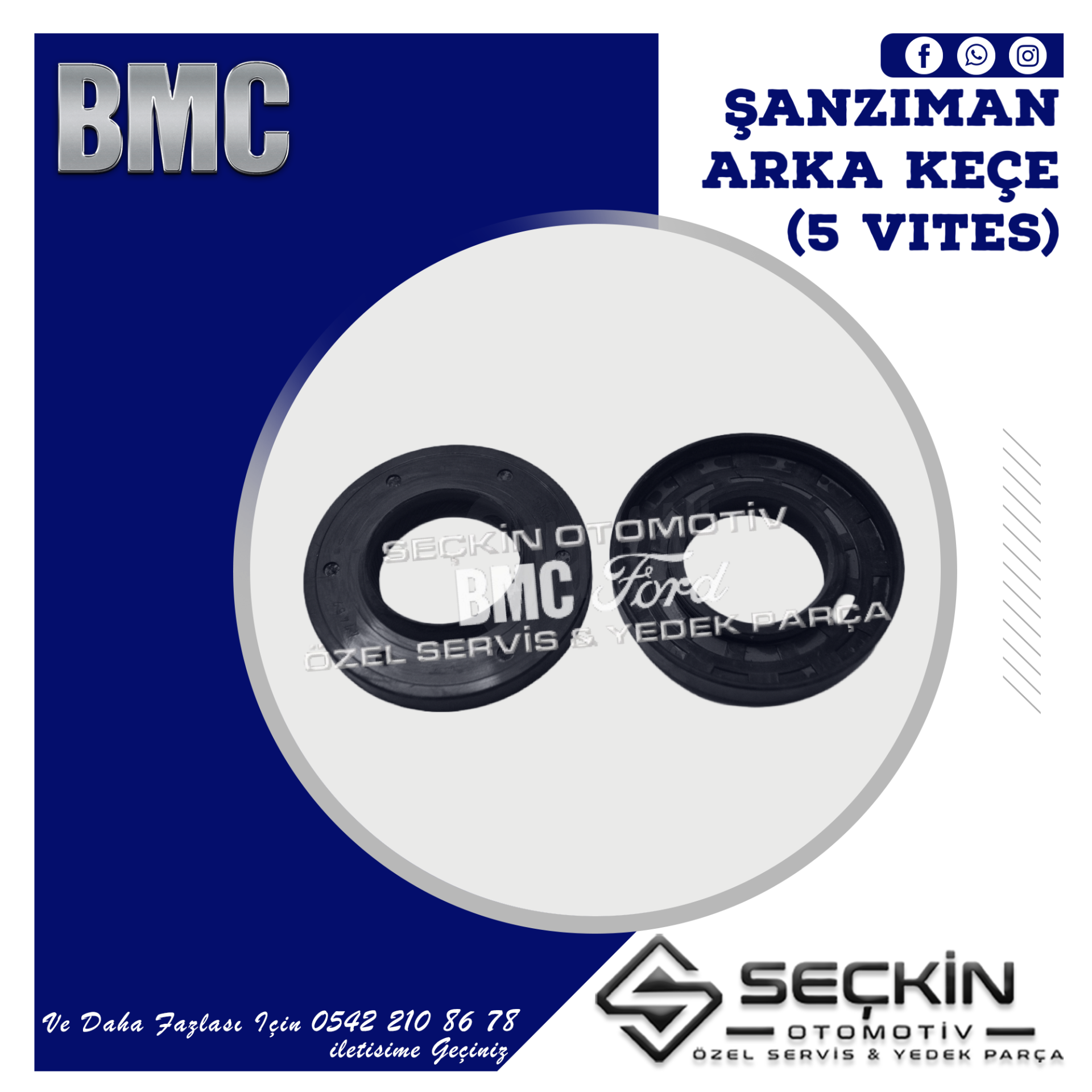 BMC TM 30 ŞANZIMAN ARKA KEÇE 5 VİTES
