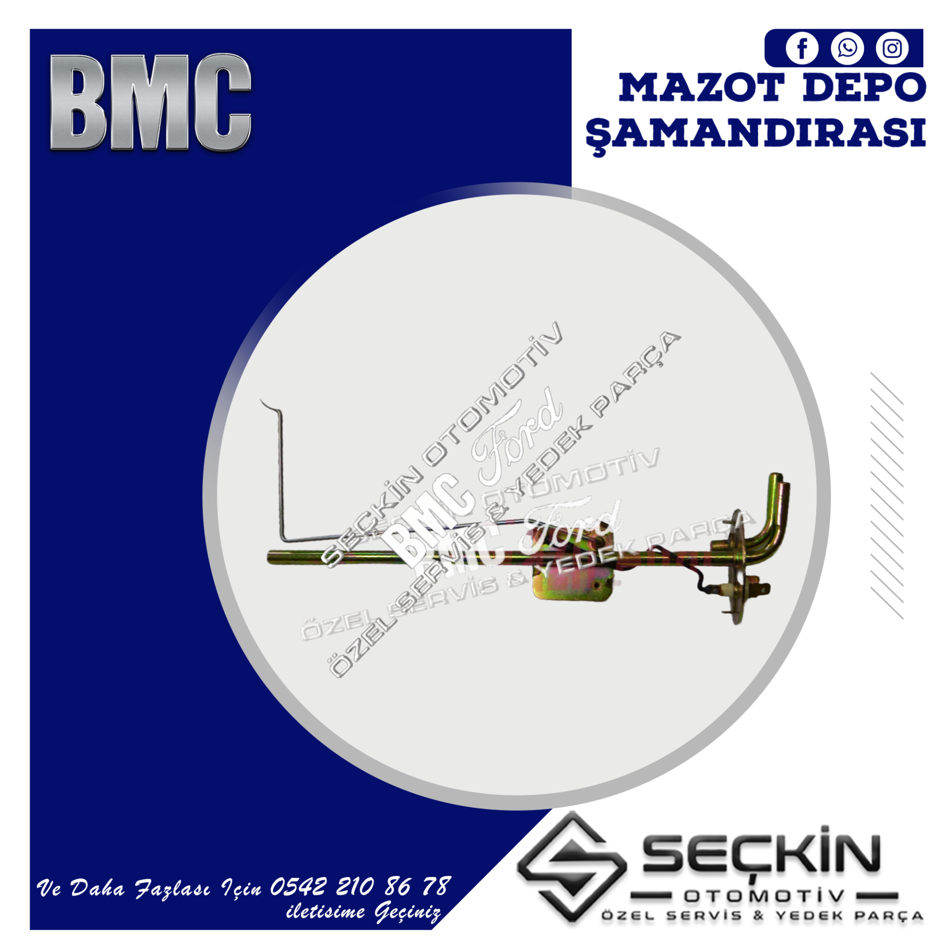 BMC 2.5 NİSSAN MAZOT DEPO ŞAMANDIRASI
