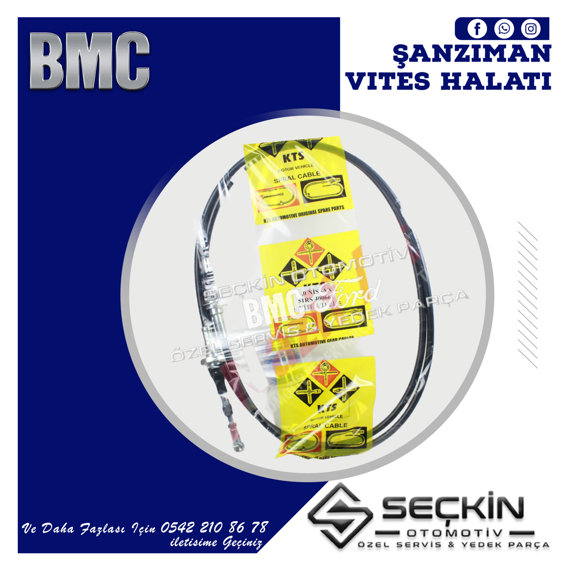 BMC LEVEND XL - MEGASTAR ŞANZIMAN VİTES HALATI