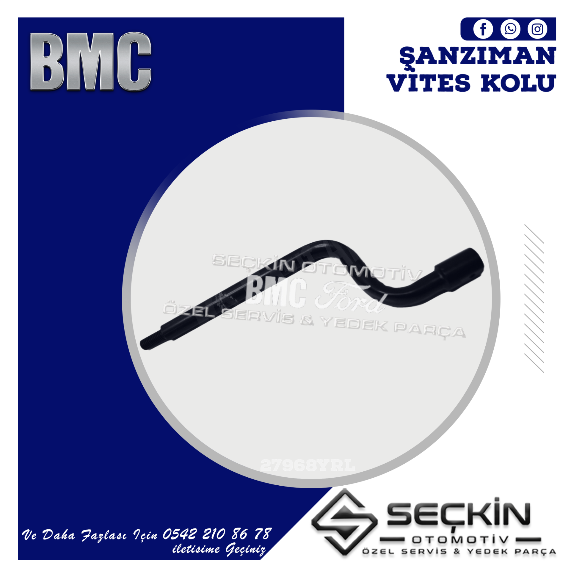 BMC LEVEND TDİ 80 ŞANZIMAN VİTES KOLU A/15