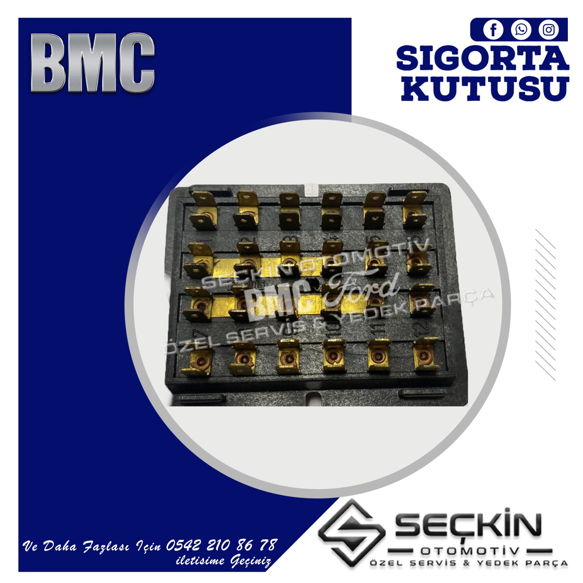BMC TM 30 SİGORTA KUTUSU