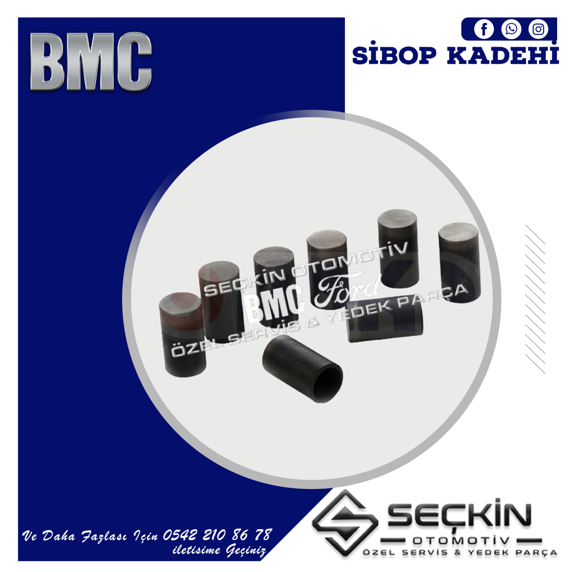 BMC 2.5 - 2.7 NİSSAN SİBOP KADEHİ ADET