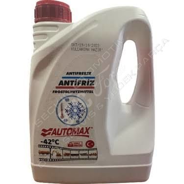 Automax Antifriz (Kırmızı) 3 Litre -42°C