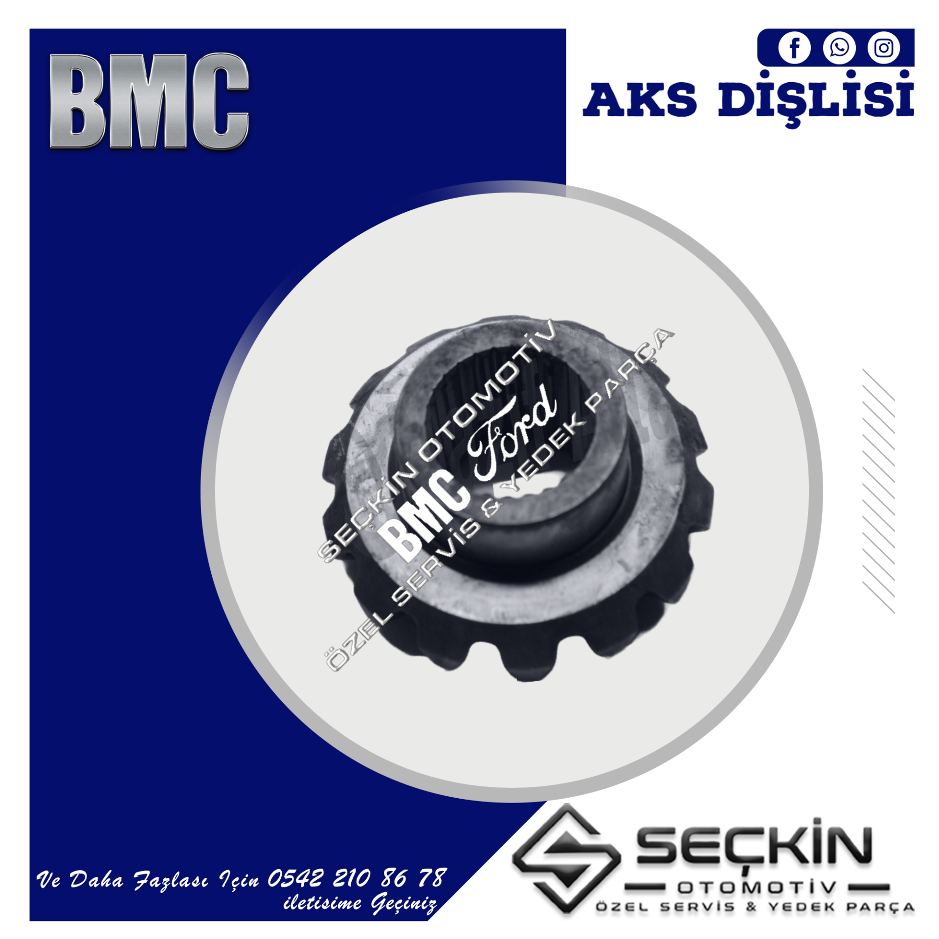 BMC TM 30 AKS DİŞLİSİ
