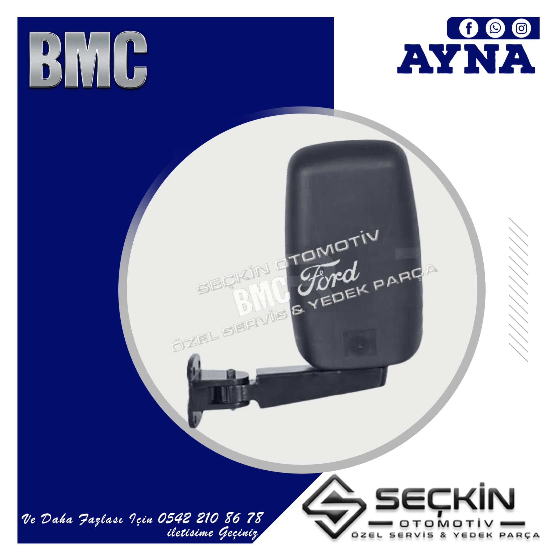 Bmc Levend 3.0 Mds Ayna Sağ Demir Ayak