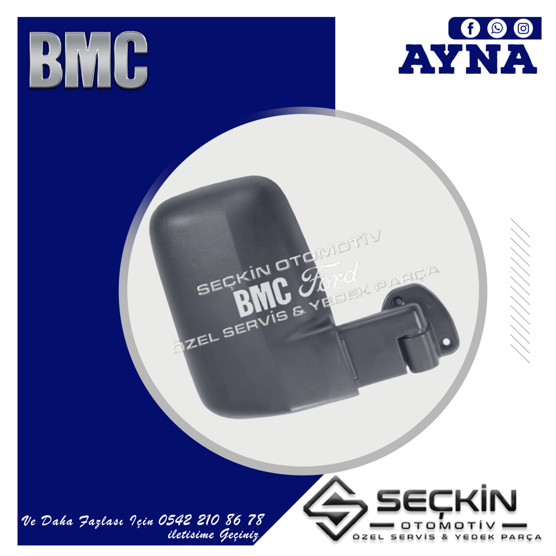 BMC LEVEND TDİ 80 AYNA SAĞ KISA KOL