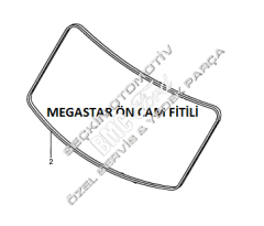 BMC MEGASTAR ÖN CAM FİTİLİ
