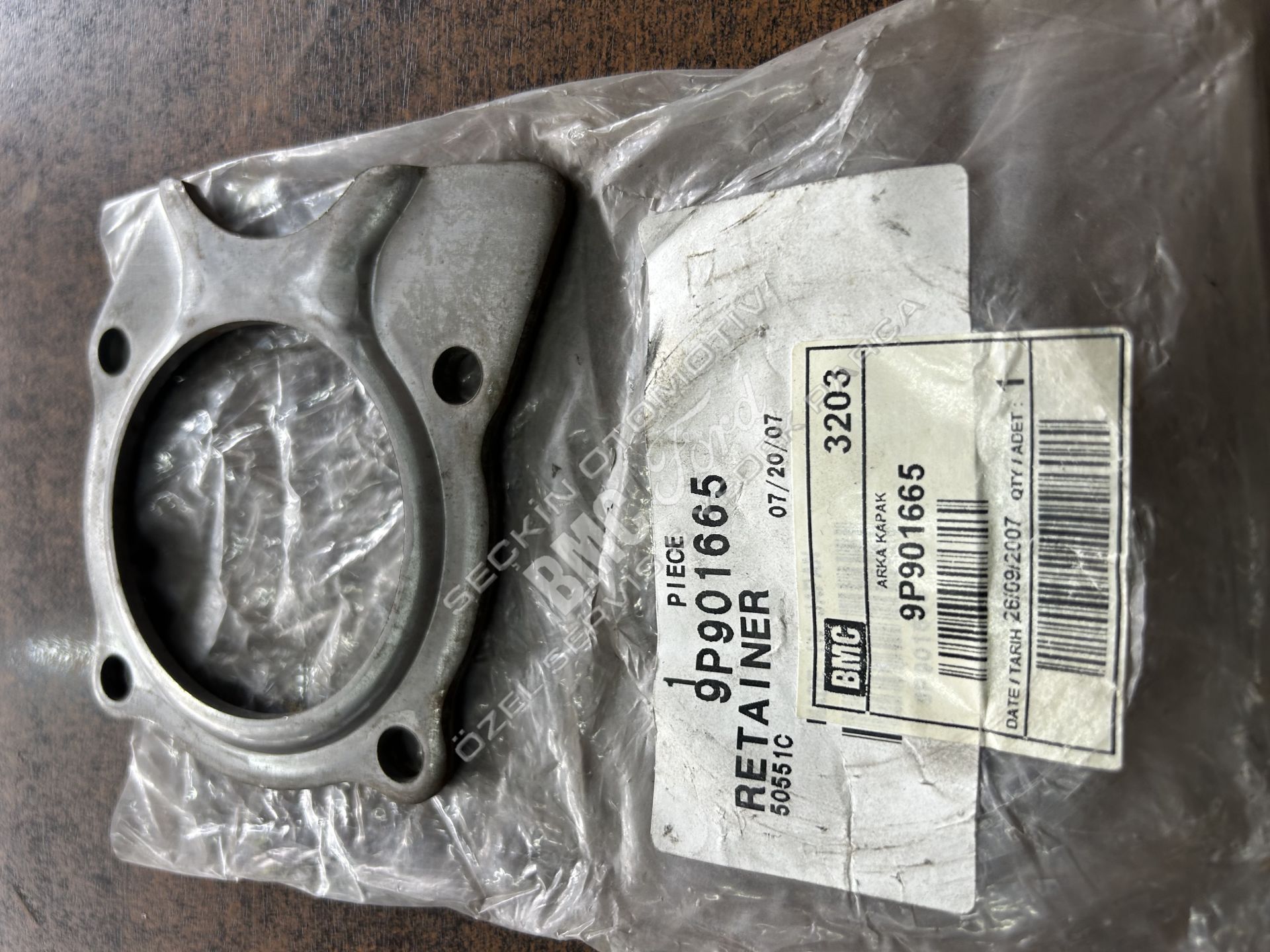 BMC A/15 ŞANZIMAN ARKA KAPAK 9P901665
